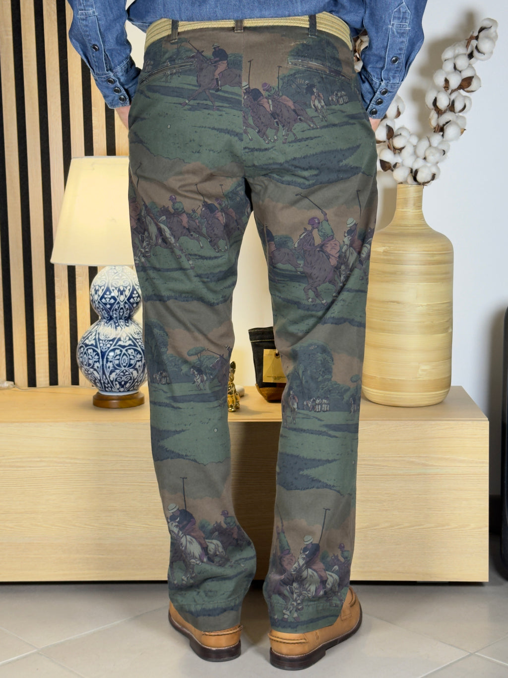 Polo Ralph Lauren Equestrian Motif Chino Trousers