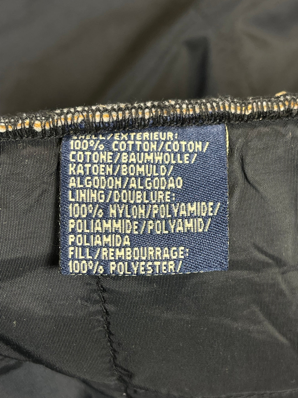Ralph Lauren Polo Sport Vintage Lined Canvas Workwear Jacket L
