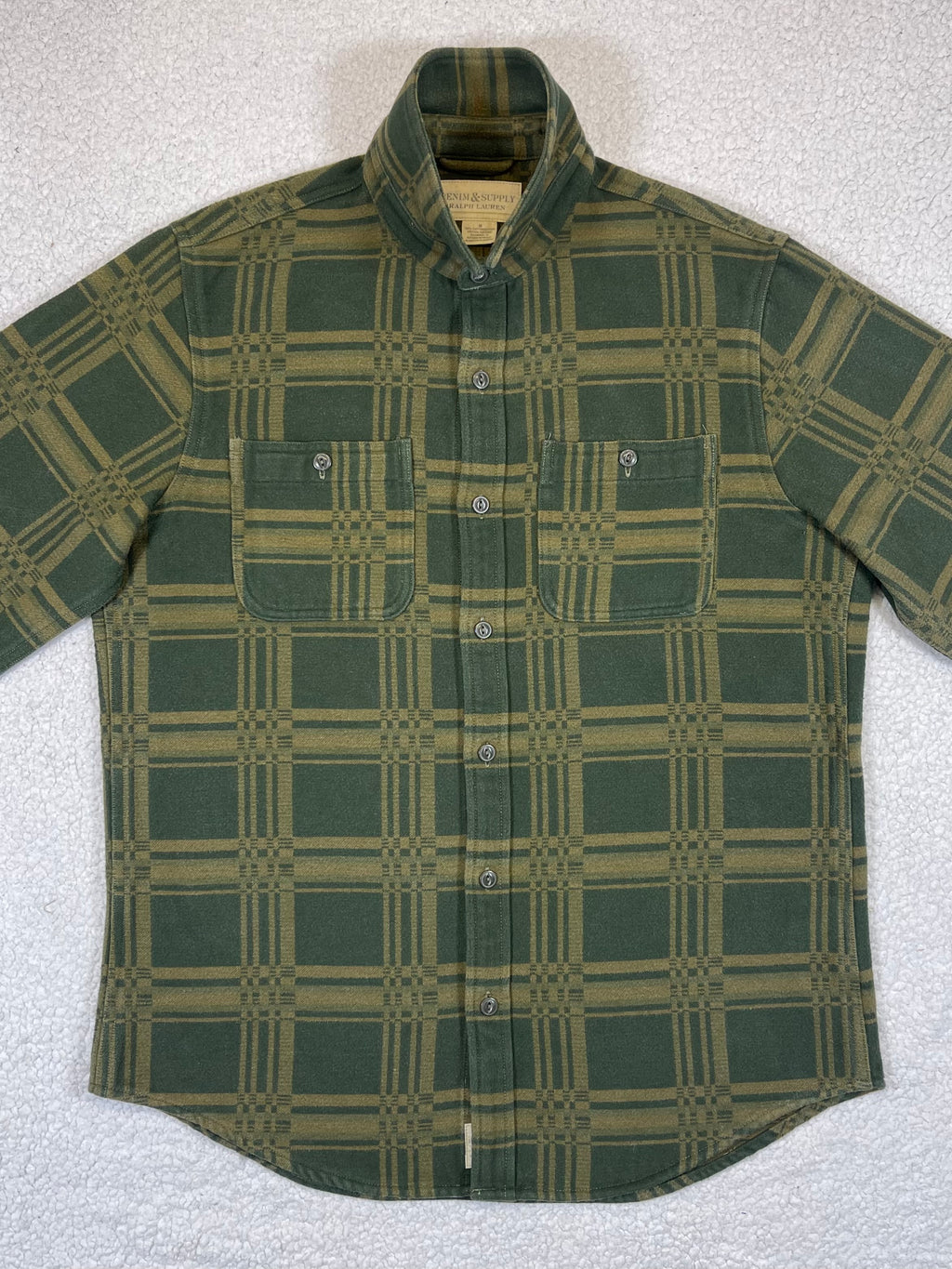 Ralph Lauren Denim&Supply Flannel Plaid Shirt