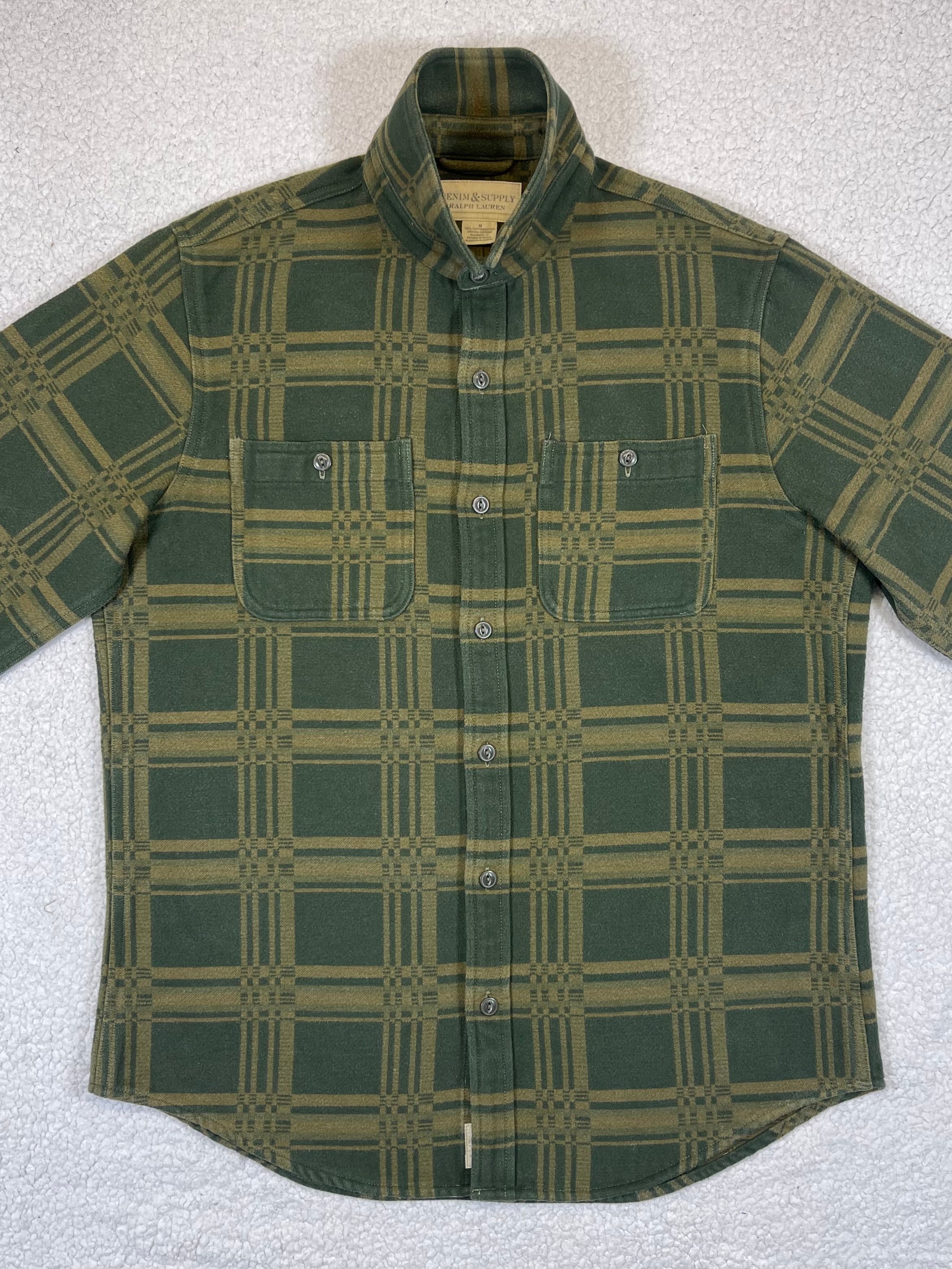 Ralph Lauren Denim&Supply Flannel Plaid Shirt