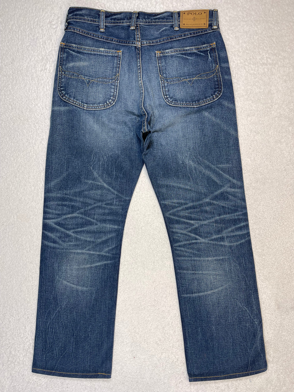 Polo Ralph Lauren × Naiomi Glasses Indigo Heritage Rider Jeans (2023)