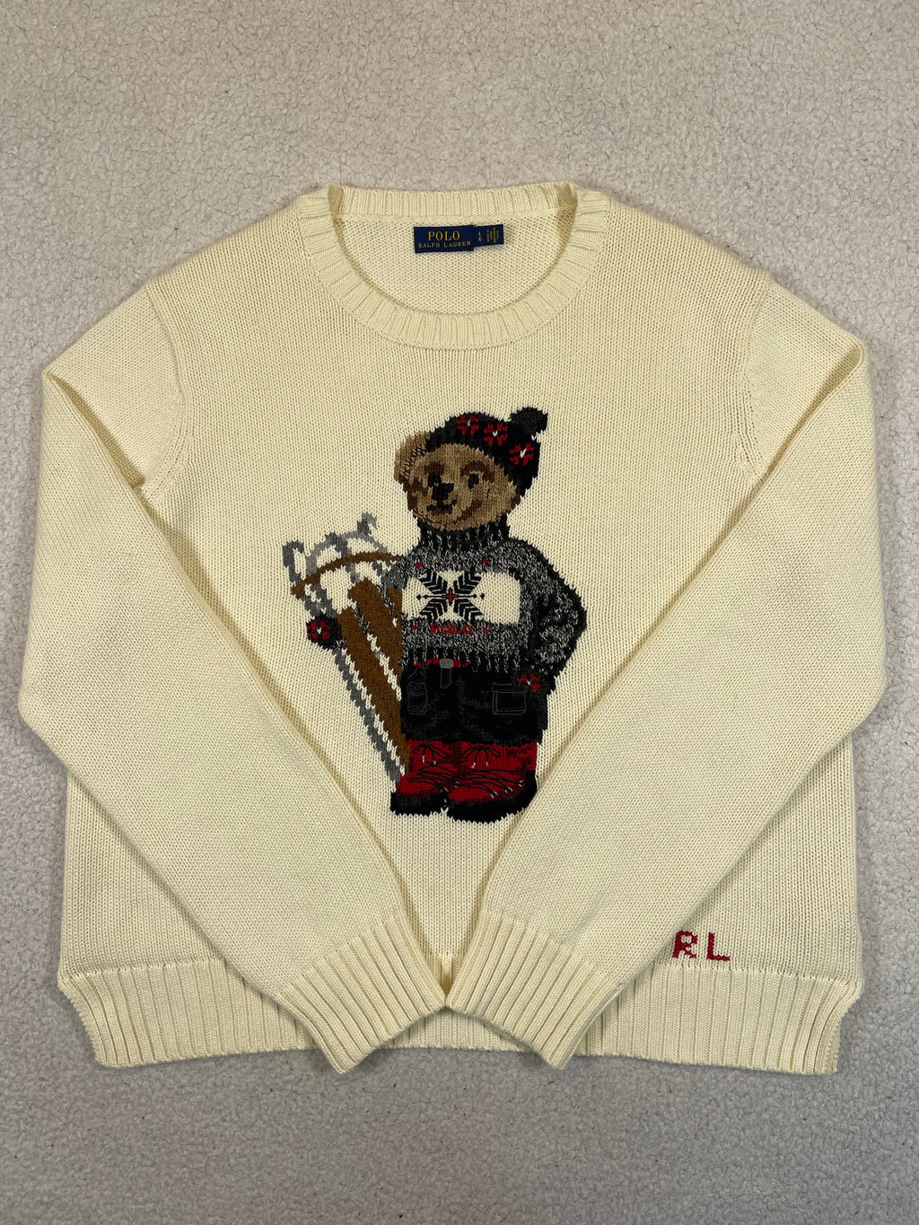 Pull Polo Ralph Lauren Polo Bear en luge