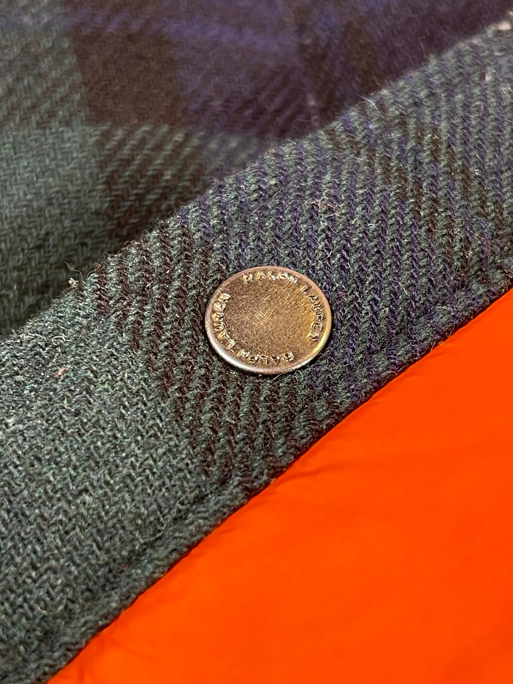 Polo Ralph Lauren Quilted Wool Blend Plaid Jacket (2022)