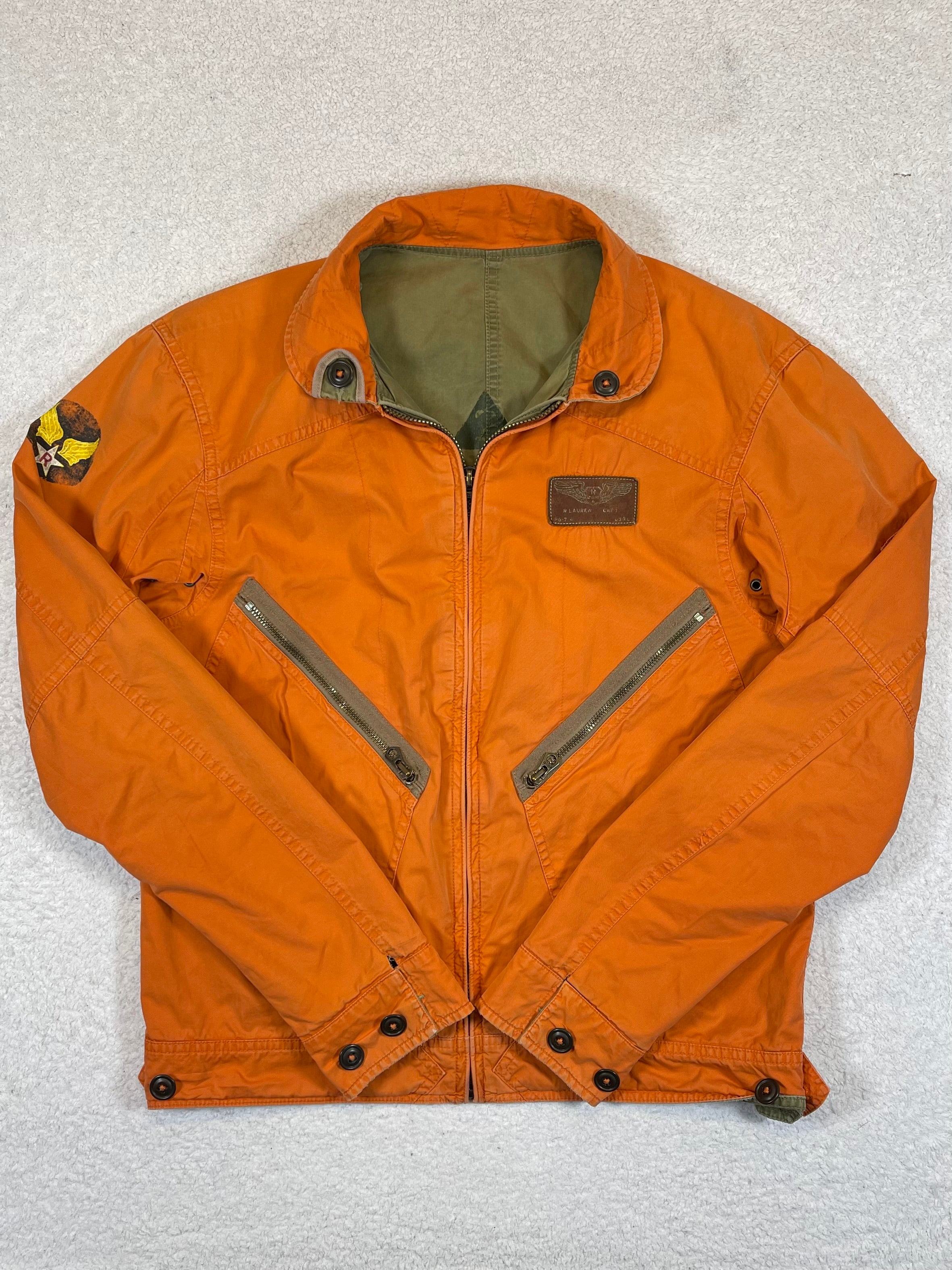 Polo Ralph Lauren & Co. Vintage Reversible Cotton Twill Field Jacket