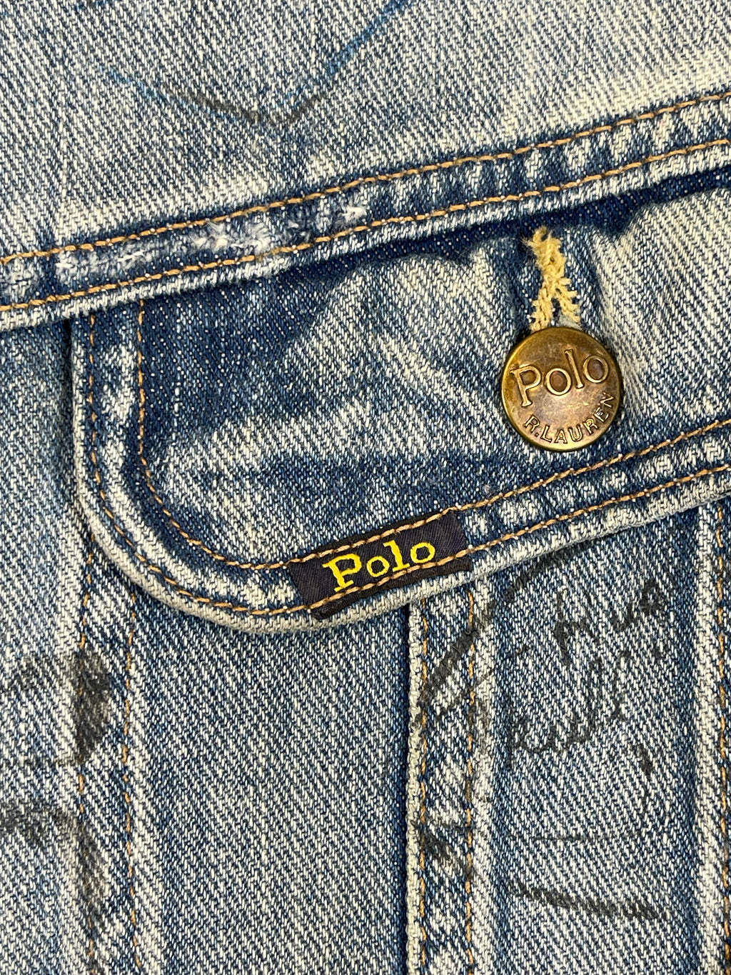Polo Ralph Lauren Polo Rugby Graphic Denim Jacket