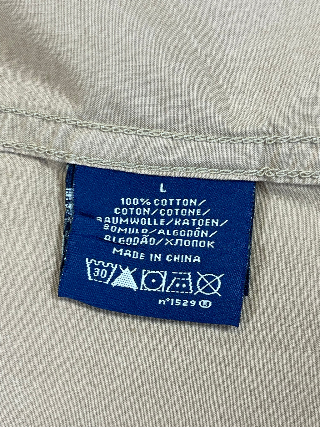 Ralph Lauren Polo Jeans Company Vintage Surplus Patch Cotton Twill Shirt