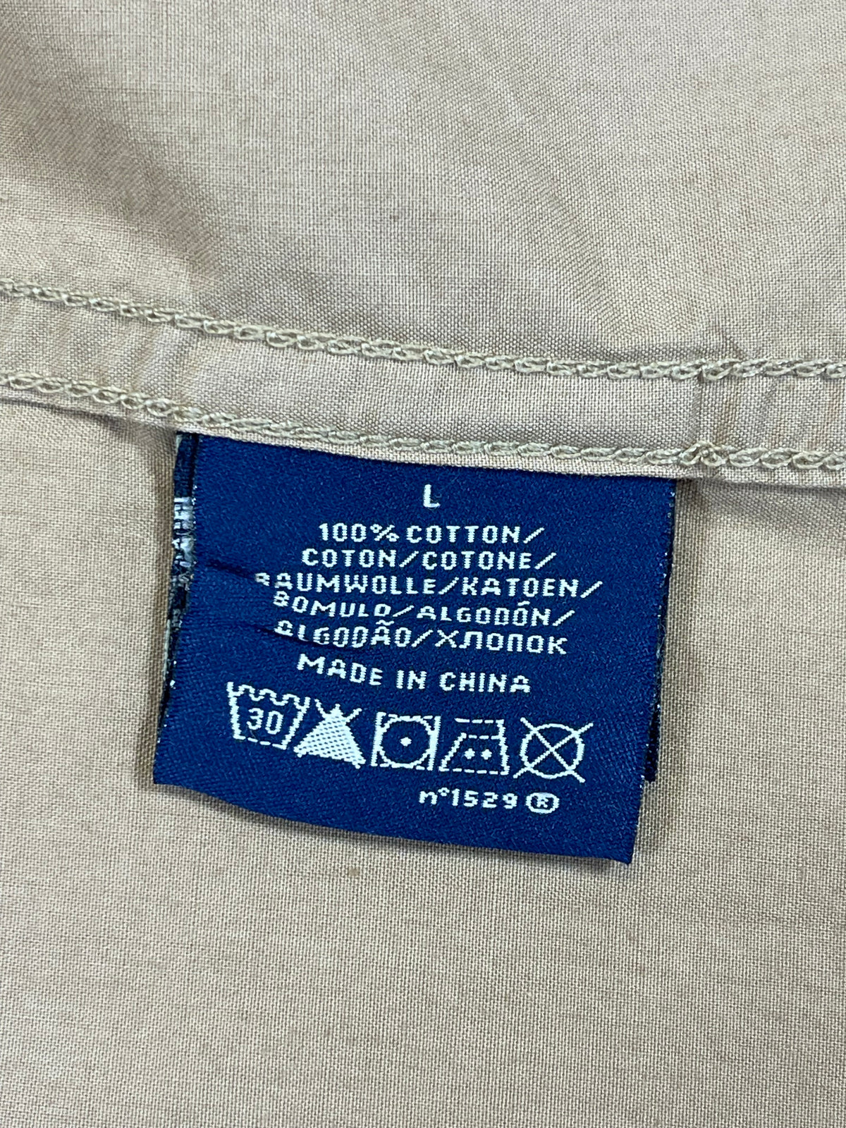 Ralph Lauren Polo Jeans Company Vintage Surplus Patch Cotton Twill Shirt
