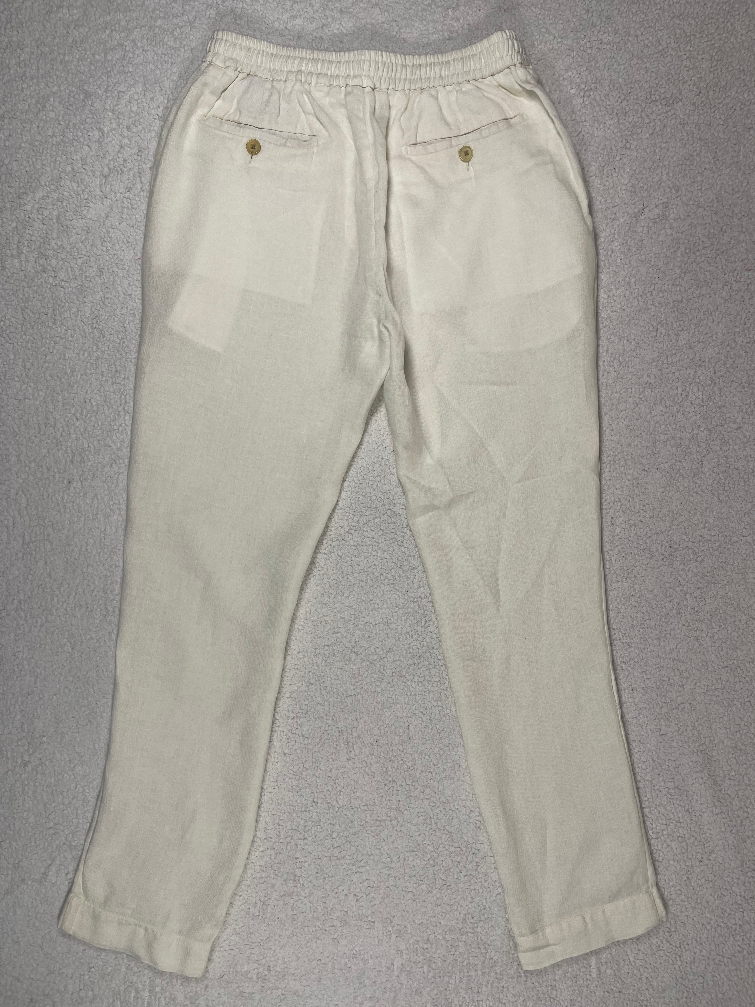 Ralph Lauren Purple Label Linen Dobby Trousers (2022)