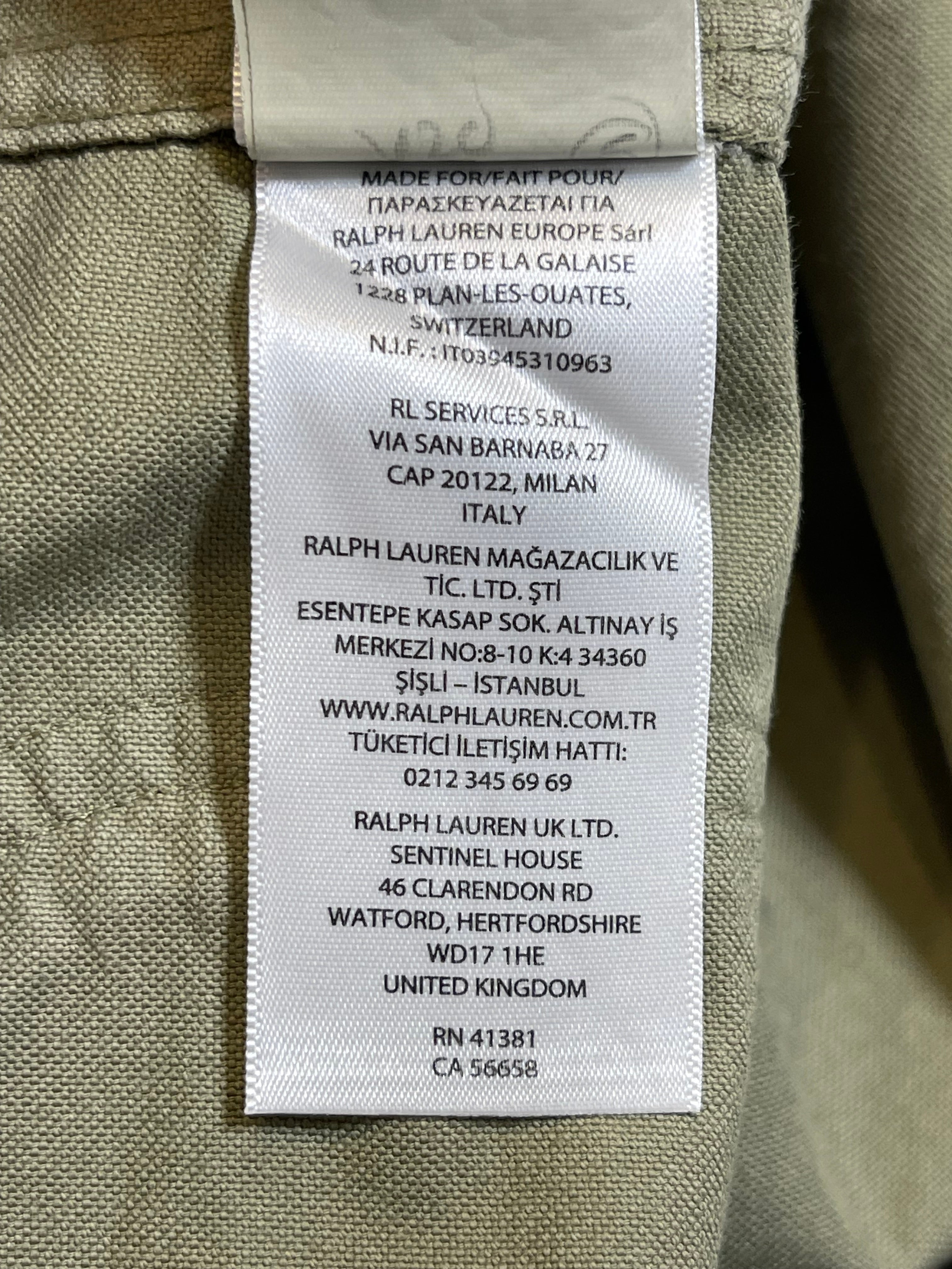 Polo Ralph Lauren Garment-Dyed Oxford Workwear Overshirt (2024)
