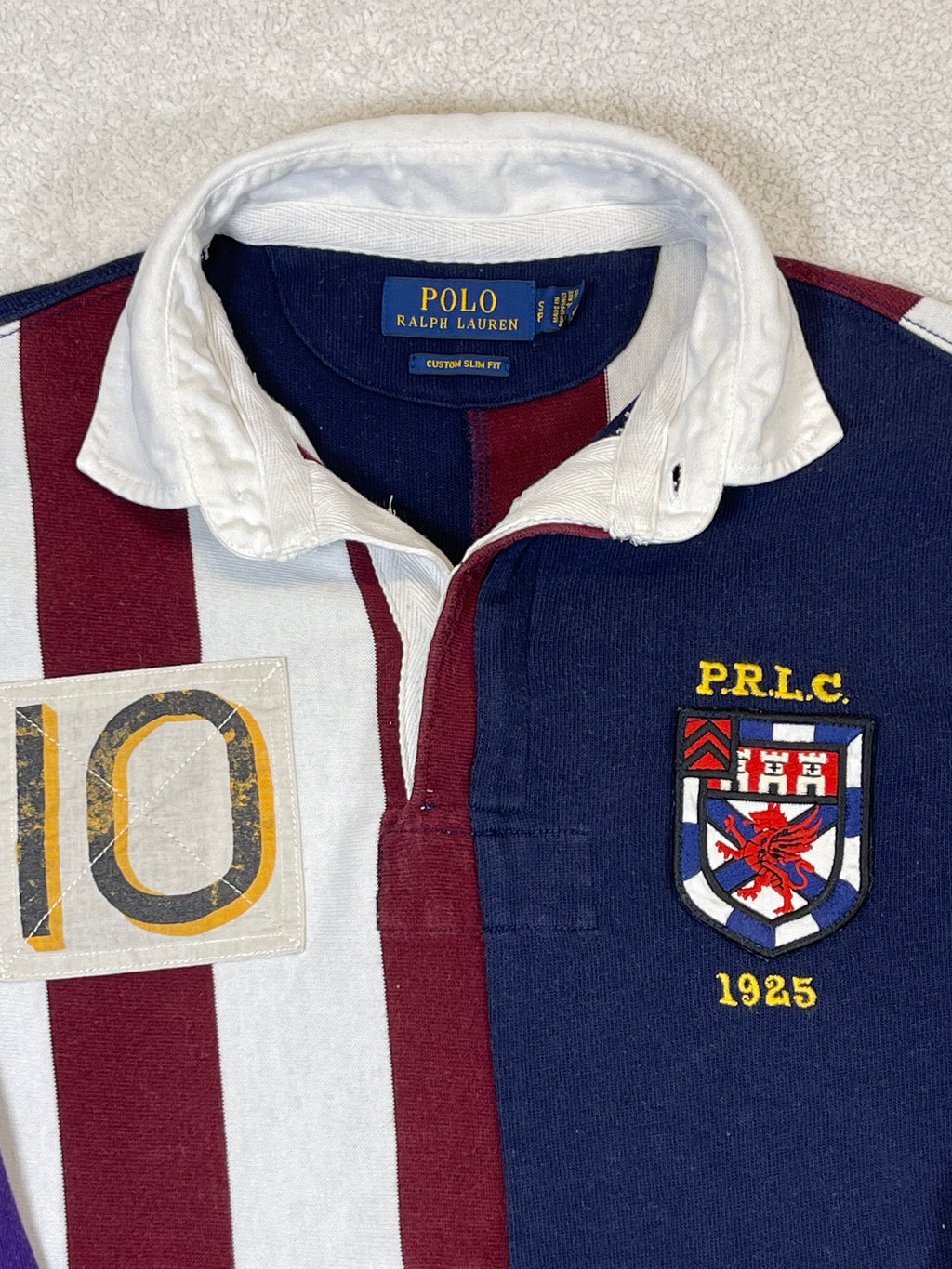 Polo Ralph Lauren Patchwork Rugby Jersey Shirt