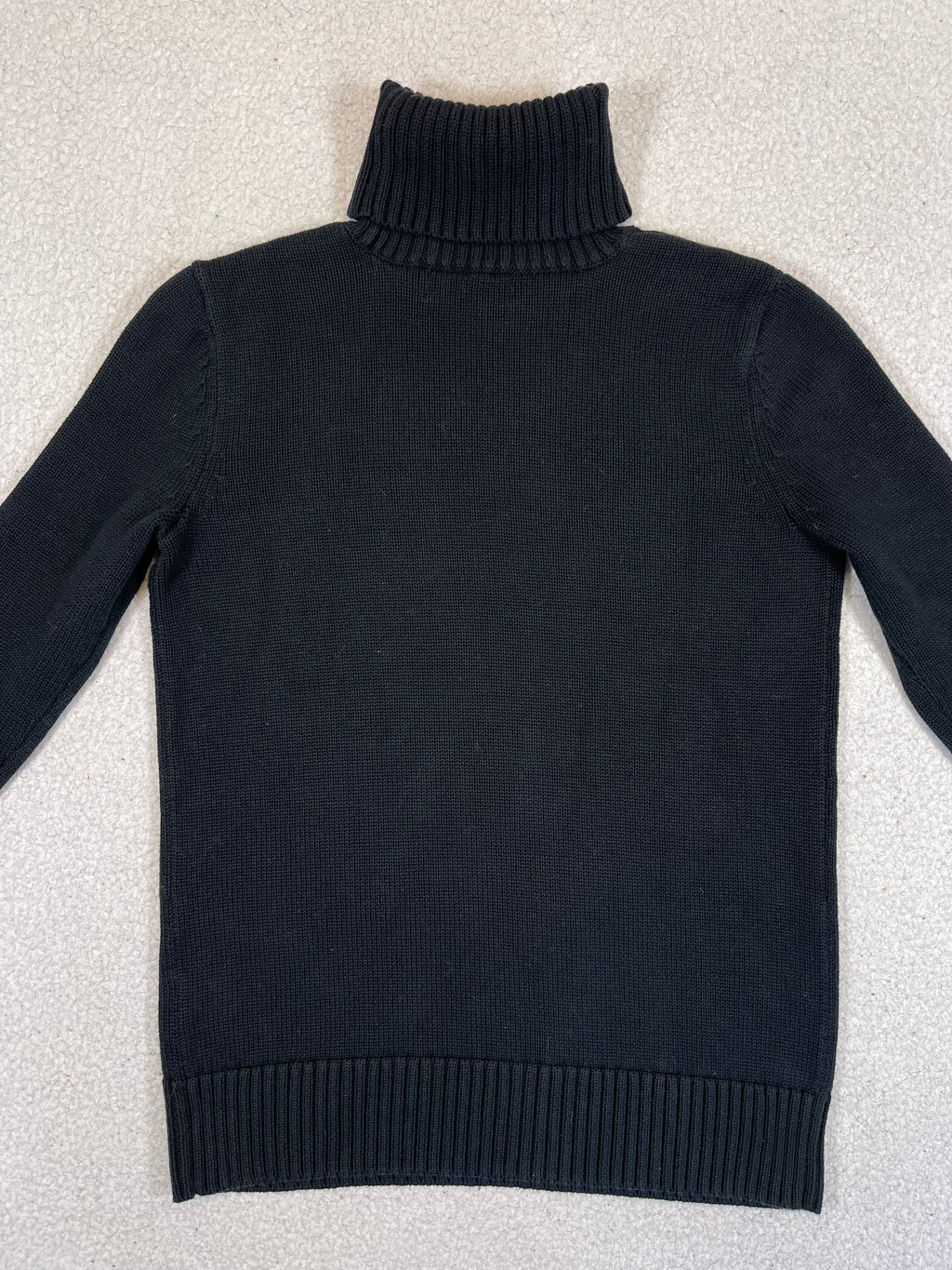 Lauren Ralph Lauren Intarsia Crest Turtleneck Sweater