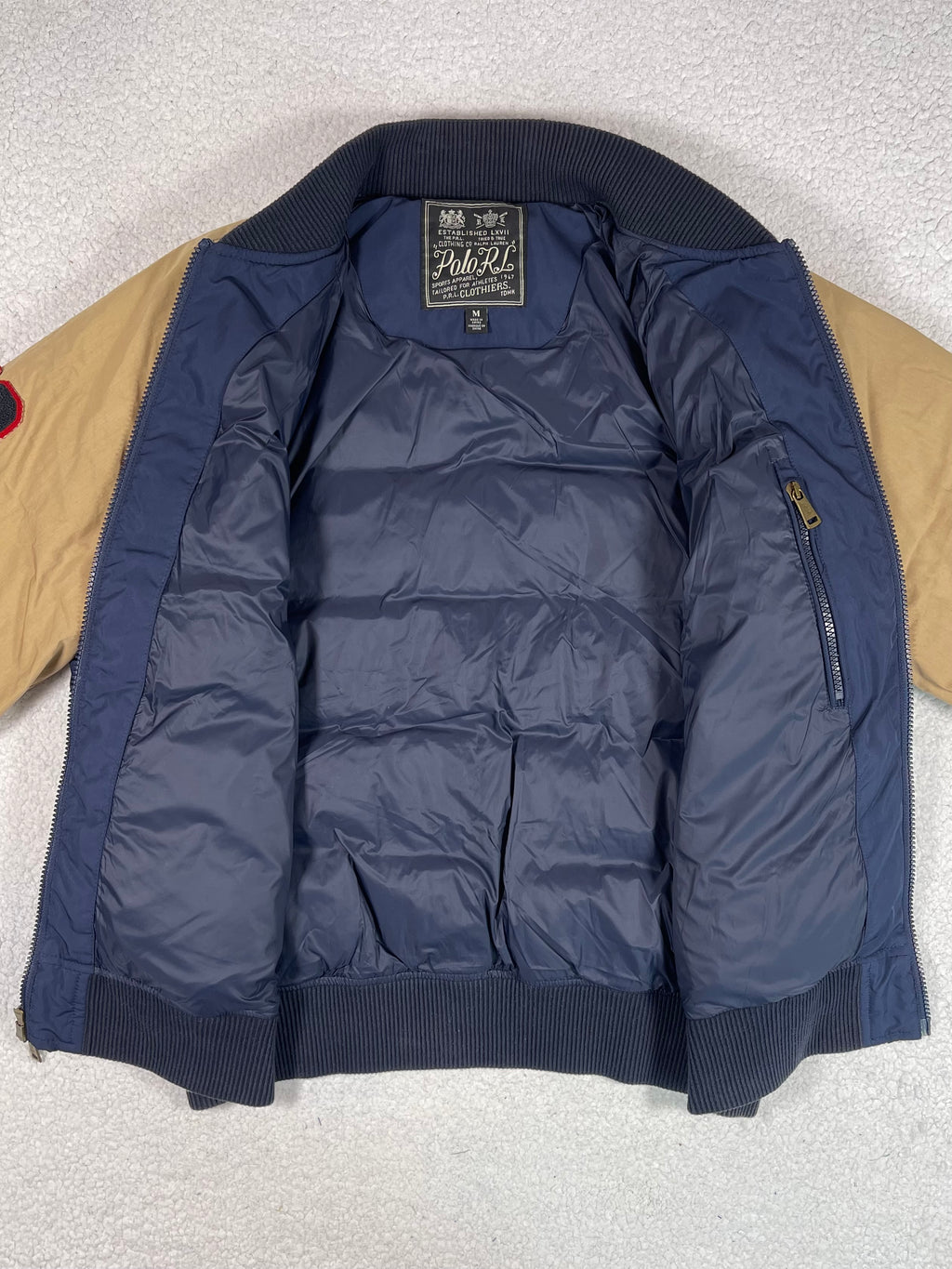 Polo Ralph Lauren Collegiate-Inspired Down Jacket