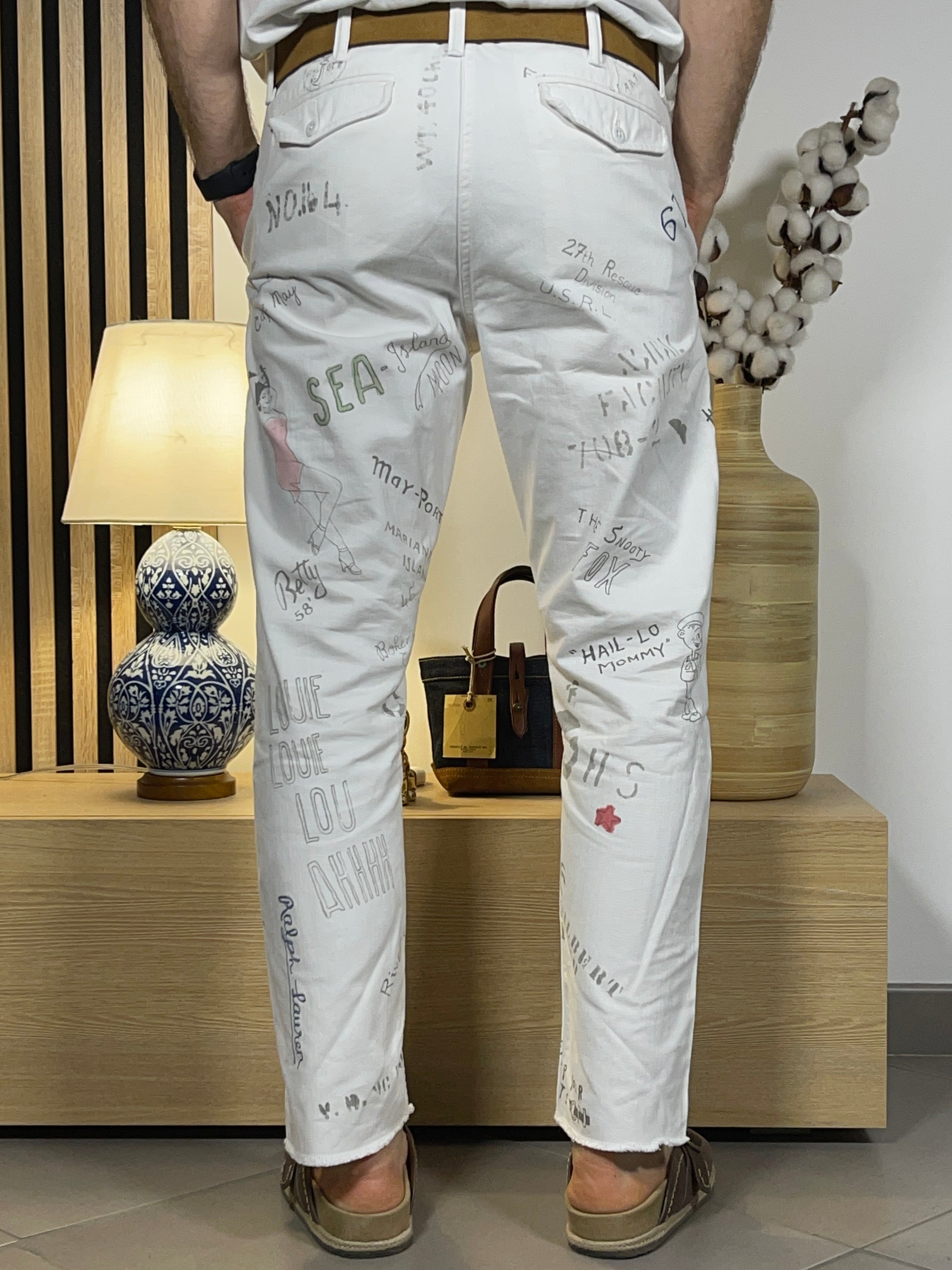 Polo Ralph Lauren Limited Edition Graphic Chino Trousers