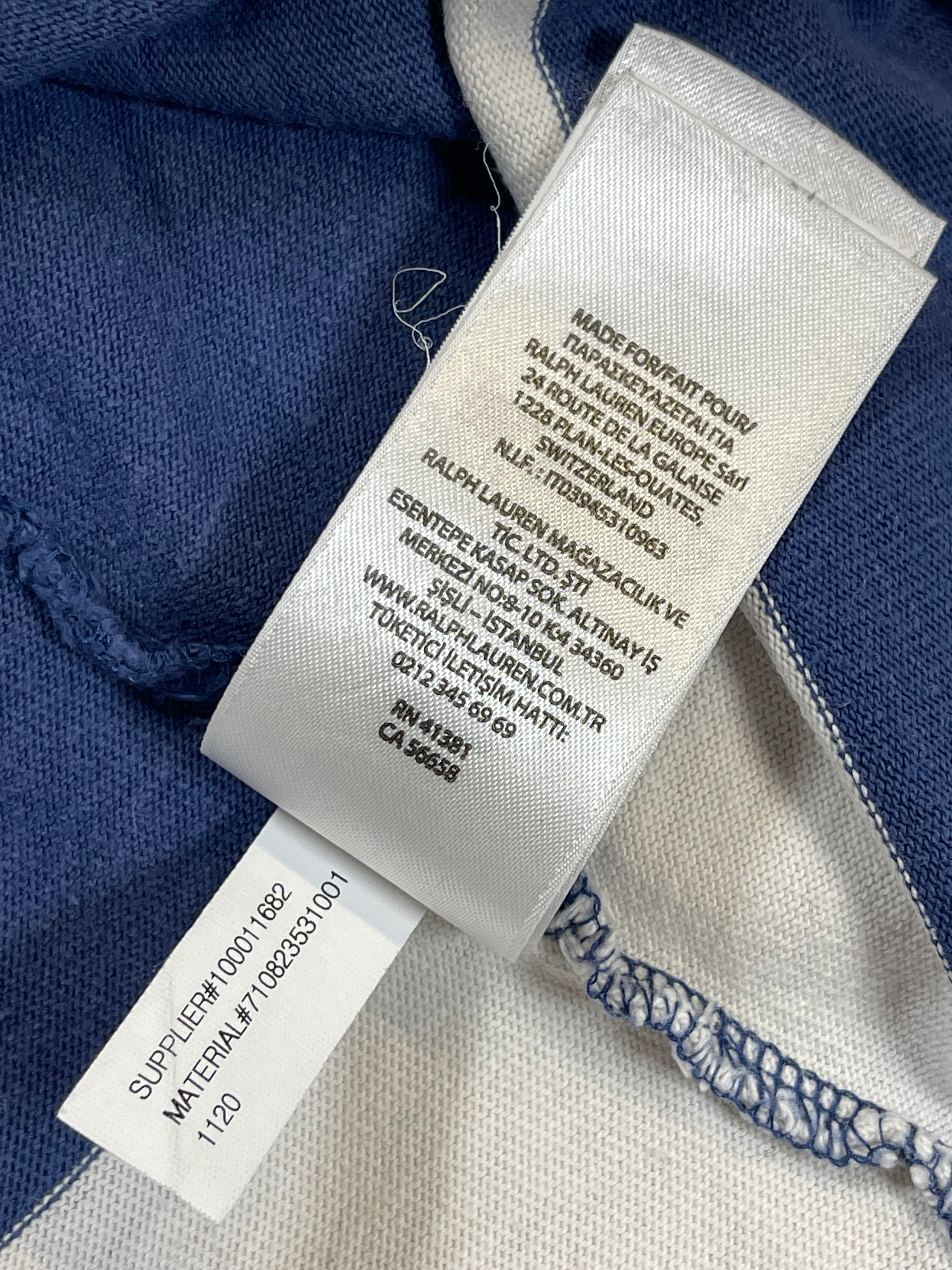 Polo Ralph Lauren Striped Cotton Jersey Rugby Shirt
