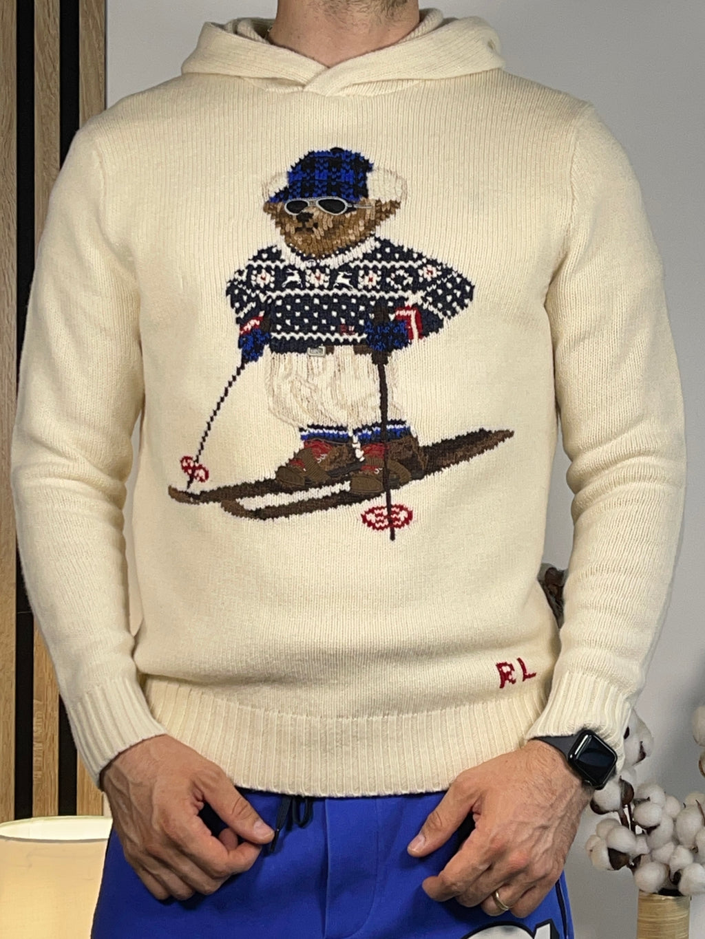 Polo Ralph Lauren Skier Polo Bear Hooded Sweater (2022)