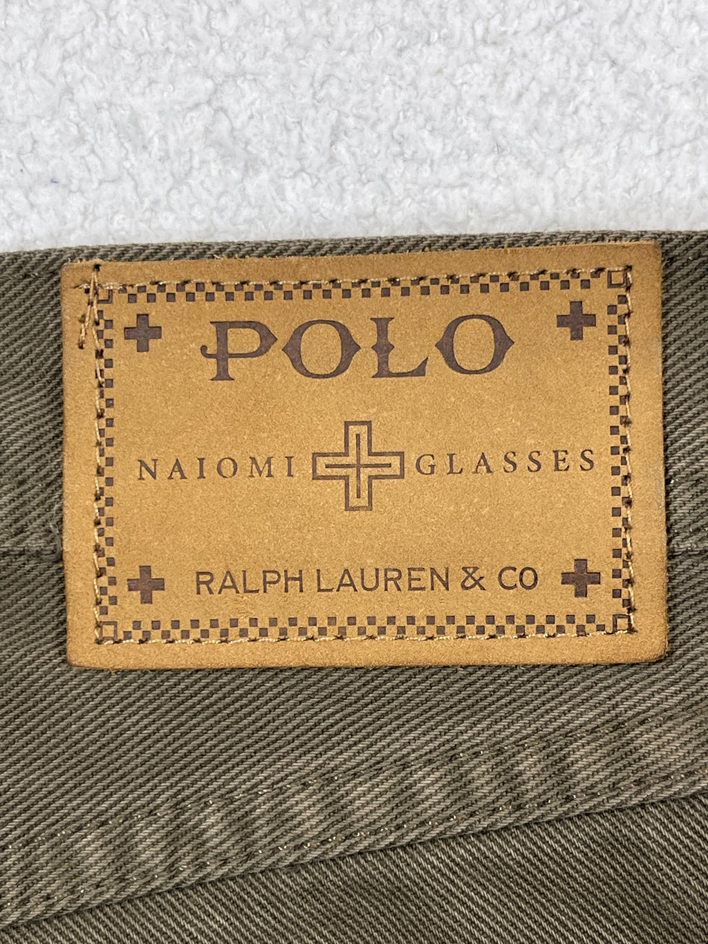 Polo Ralph Lauren × Naiomi Glasses Garment-Dyed Heritage Rider Jeans (2023)