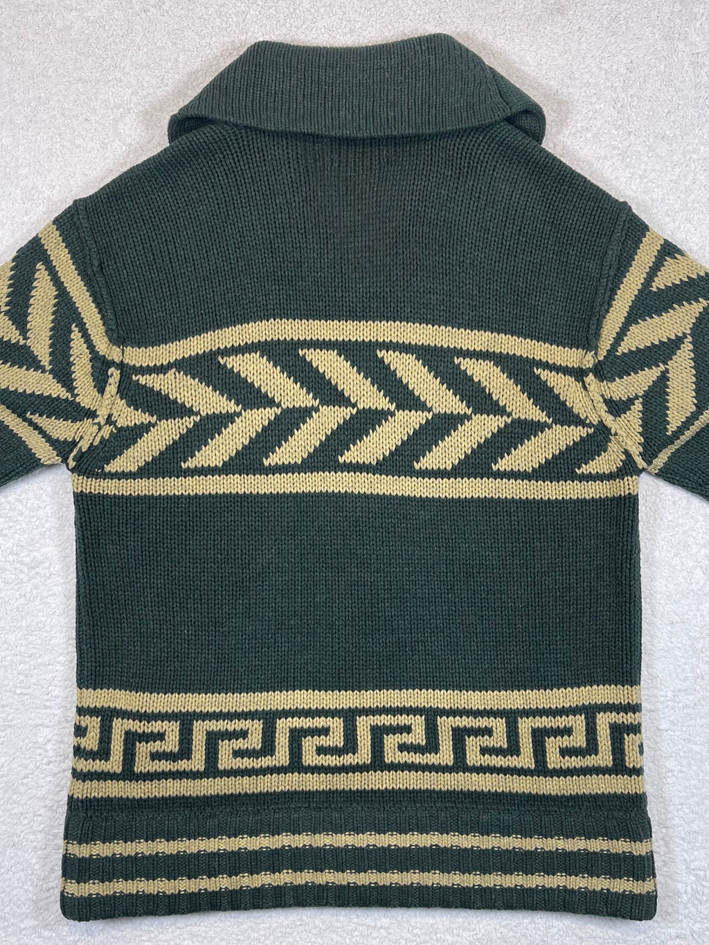 Ralph Lauren Denim & Supply Vintage Geometric Wool-Blend Cardigan (2011)