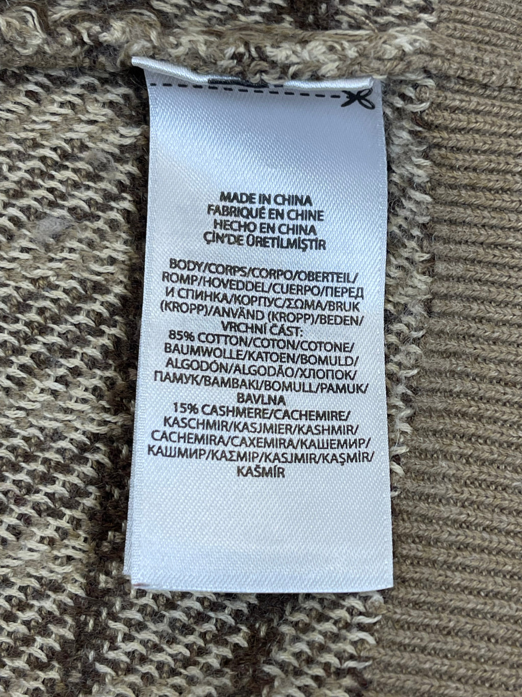 Polo Ralph Lauren Cotton & Cashmere Argyle Sweater Vest (2021)