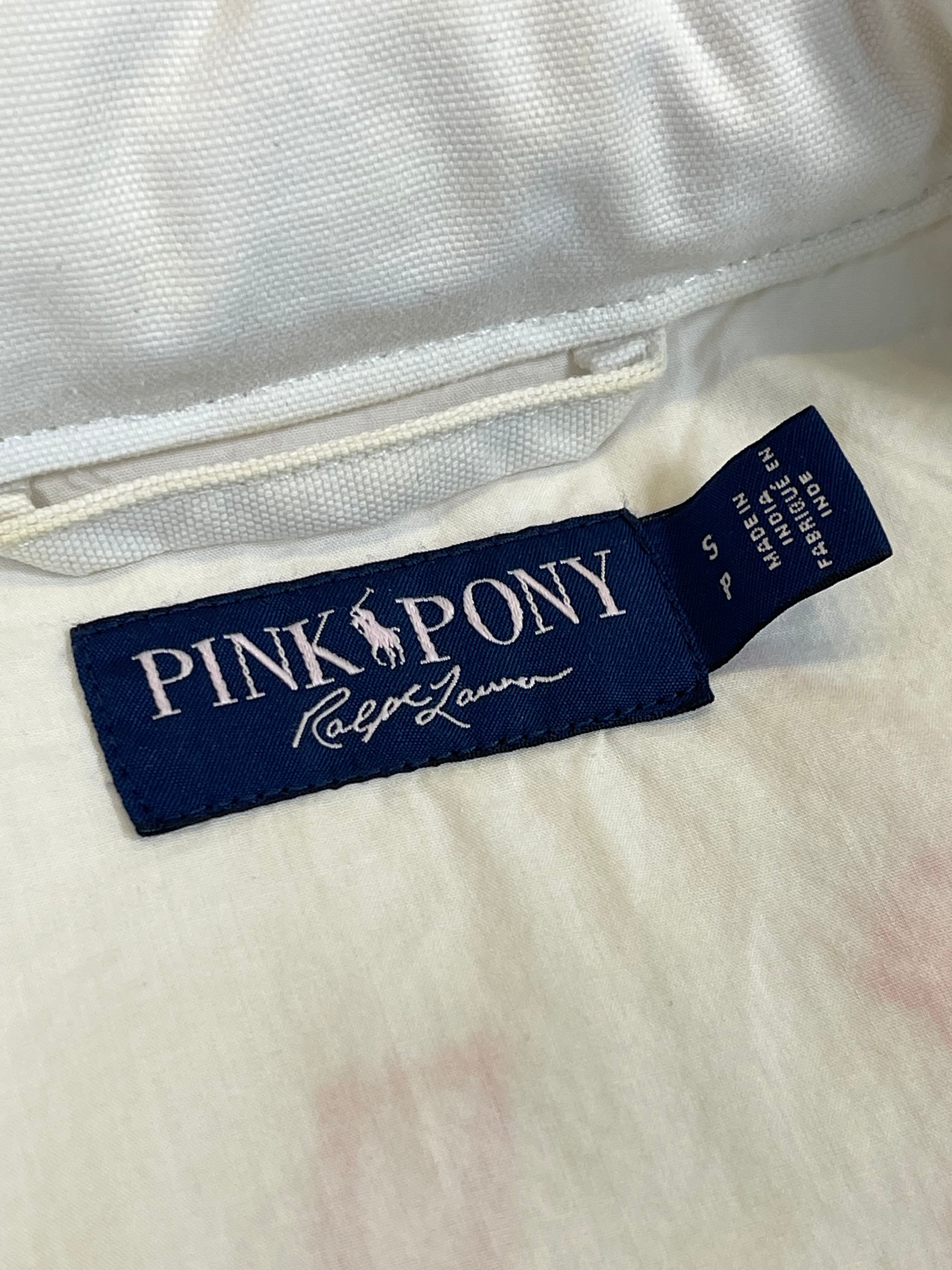 Pink Pony Ralph Lauren Racing Canvas Jacket