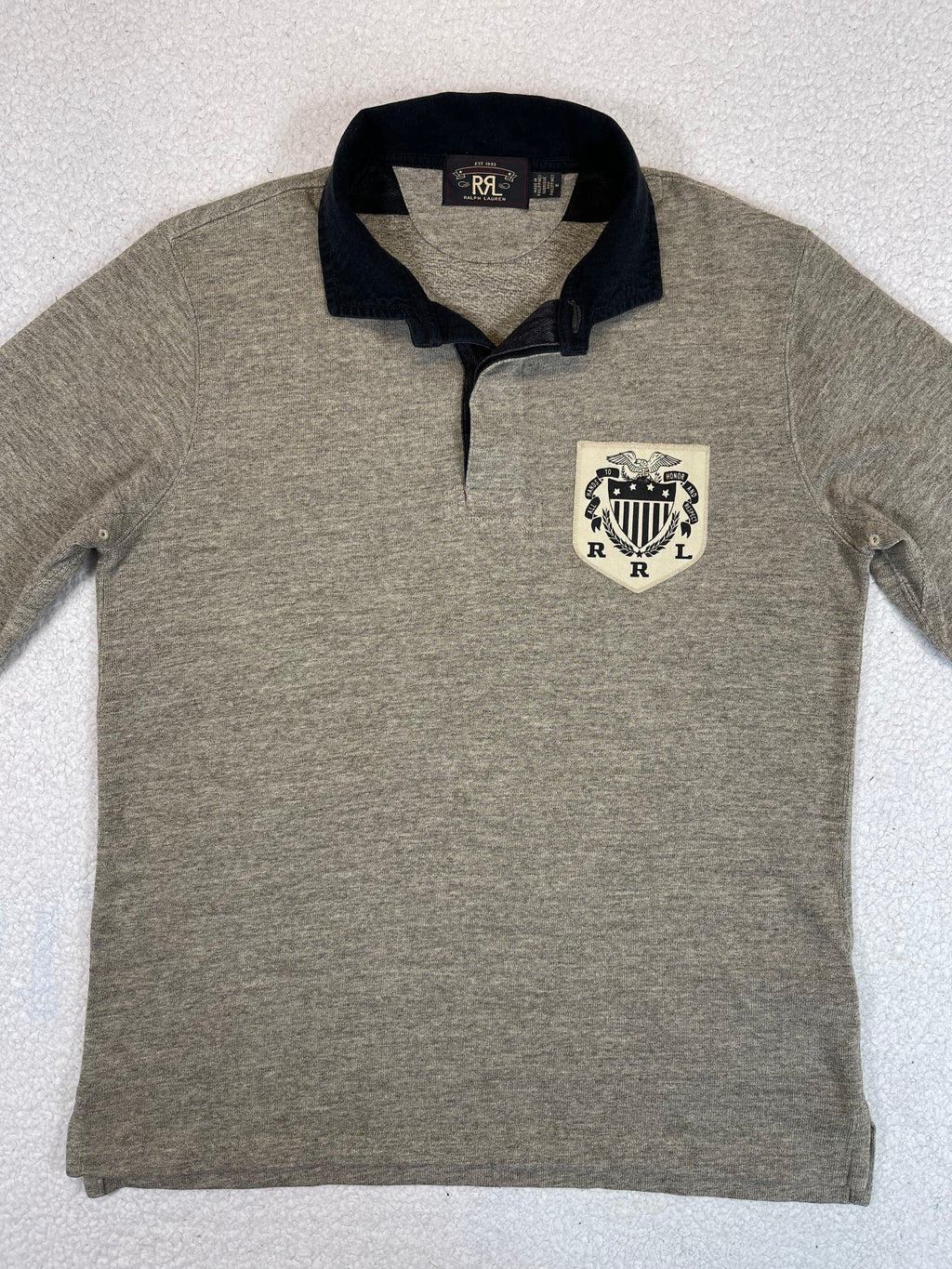 RRL Double RL Double-Knit Rugby Shirt