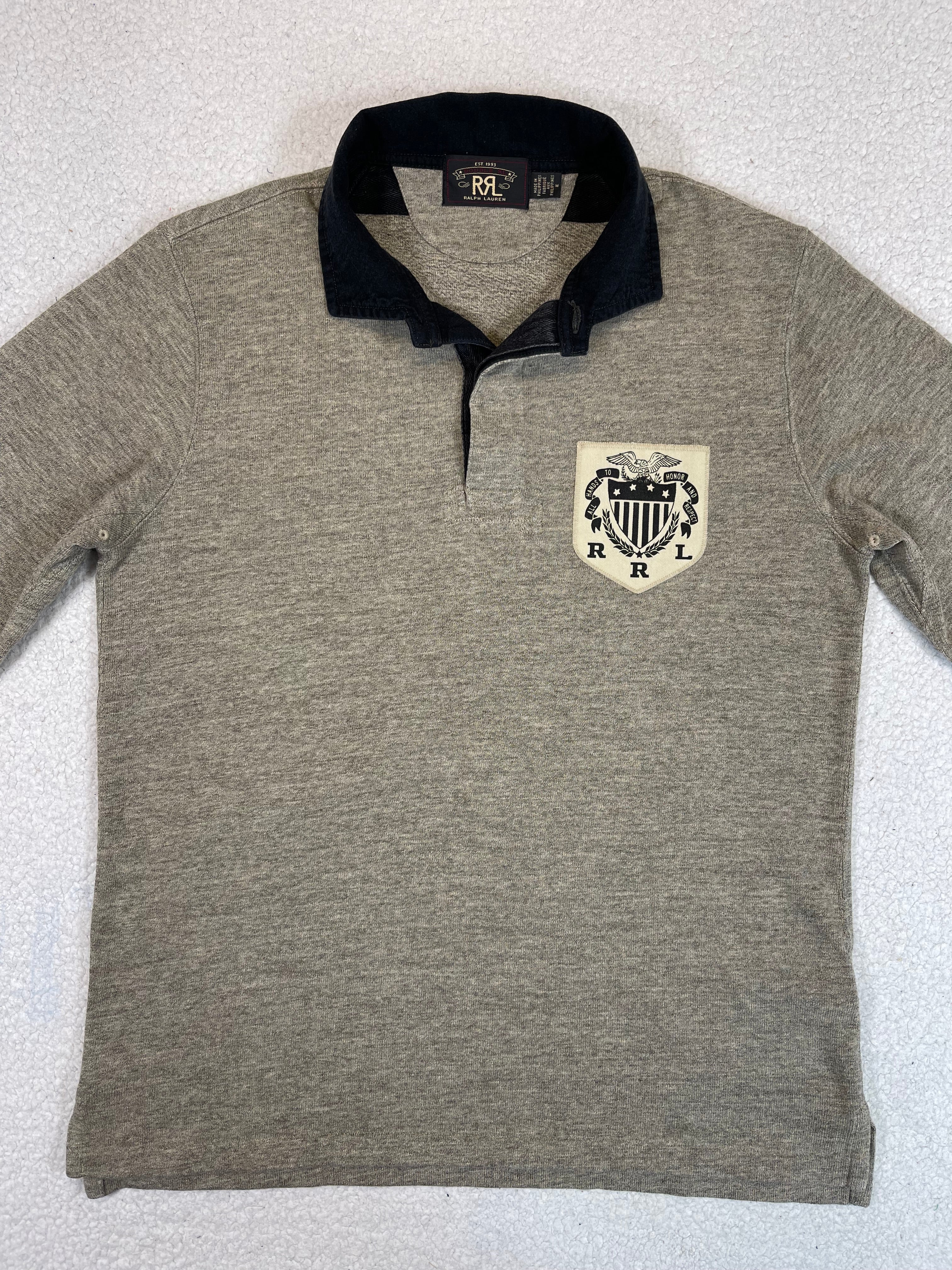 RRL Double RL Double-Knit Rugby Shirt