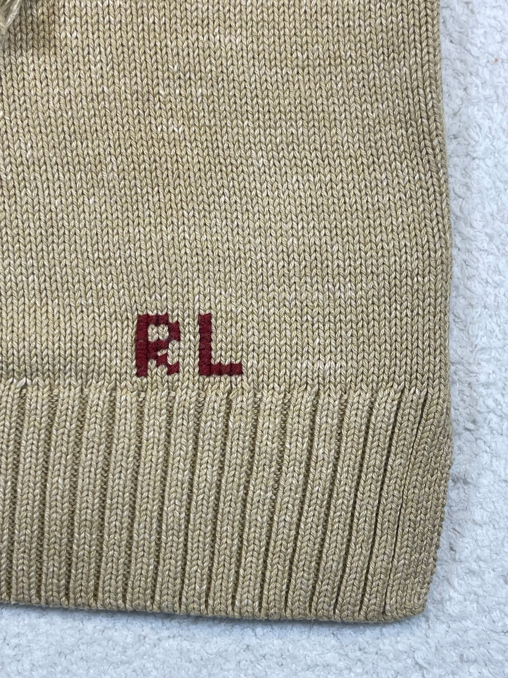 Polo by Ralph Lauren Polo Bear Crossbody Cotton Sweater (2022)
