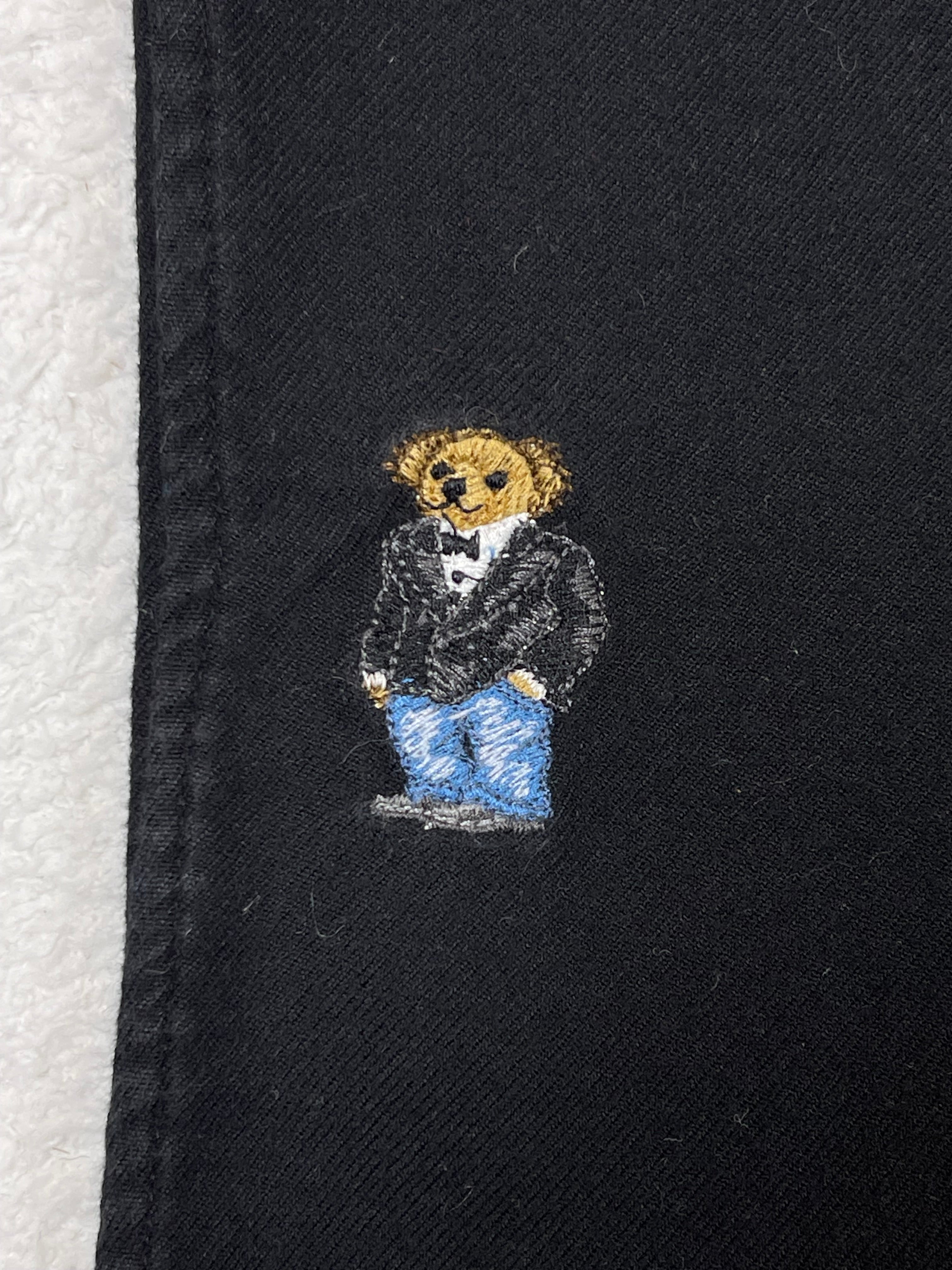 Ralph Lauren Polo Bear Smocking Cotton Shirt