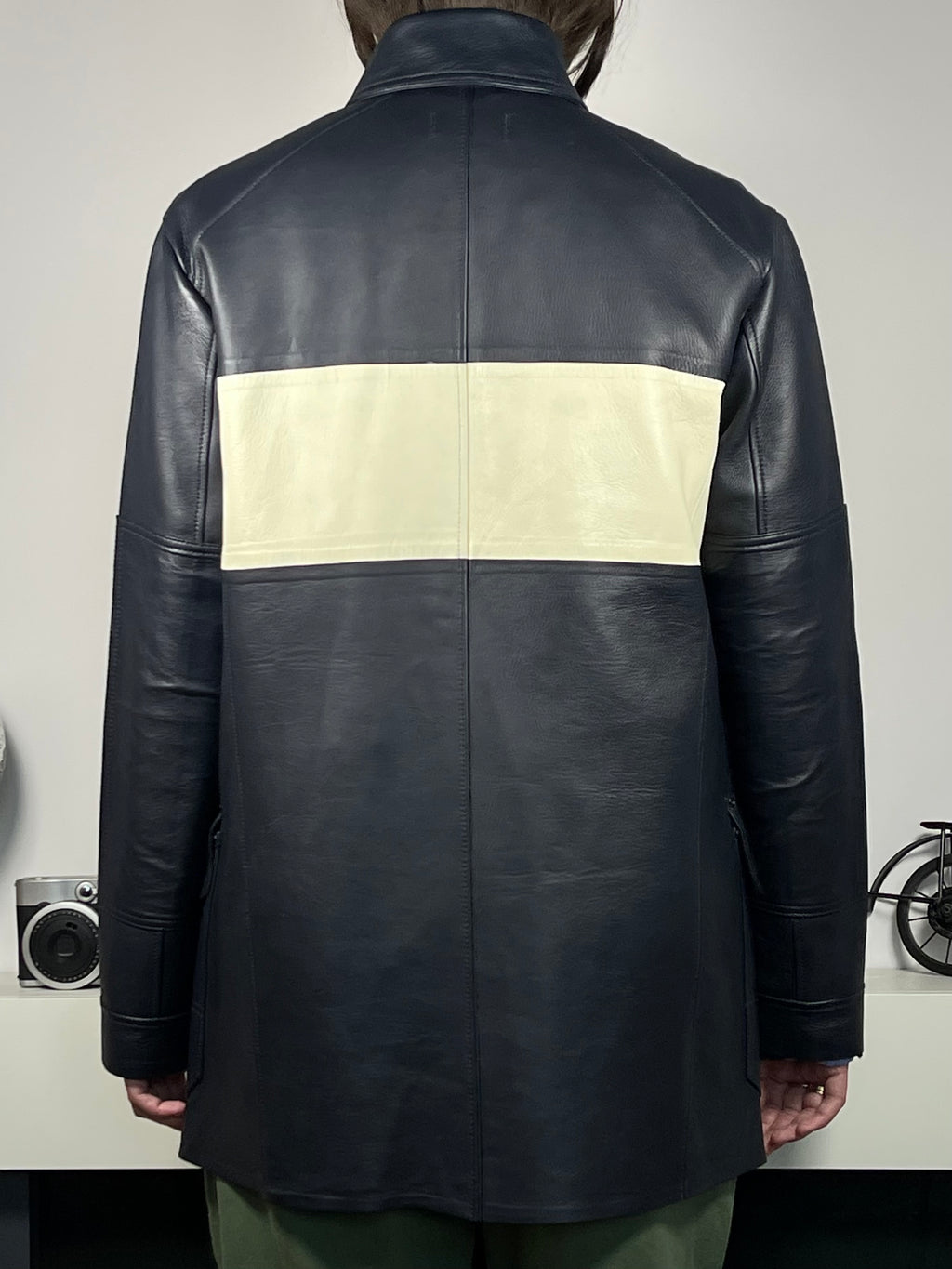 Polo Ralph Lauren Lambskin Leather Three-Quarter Coat