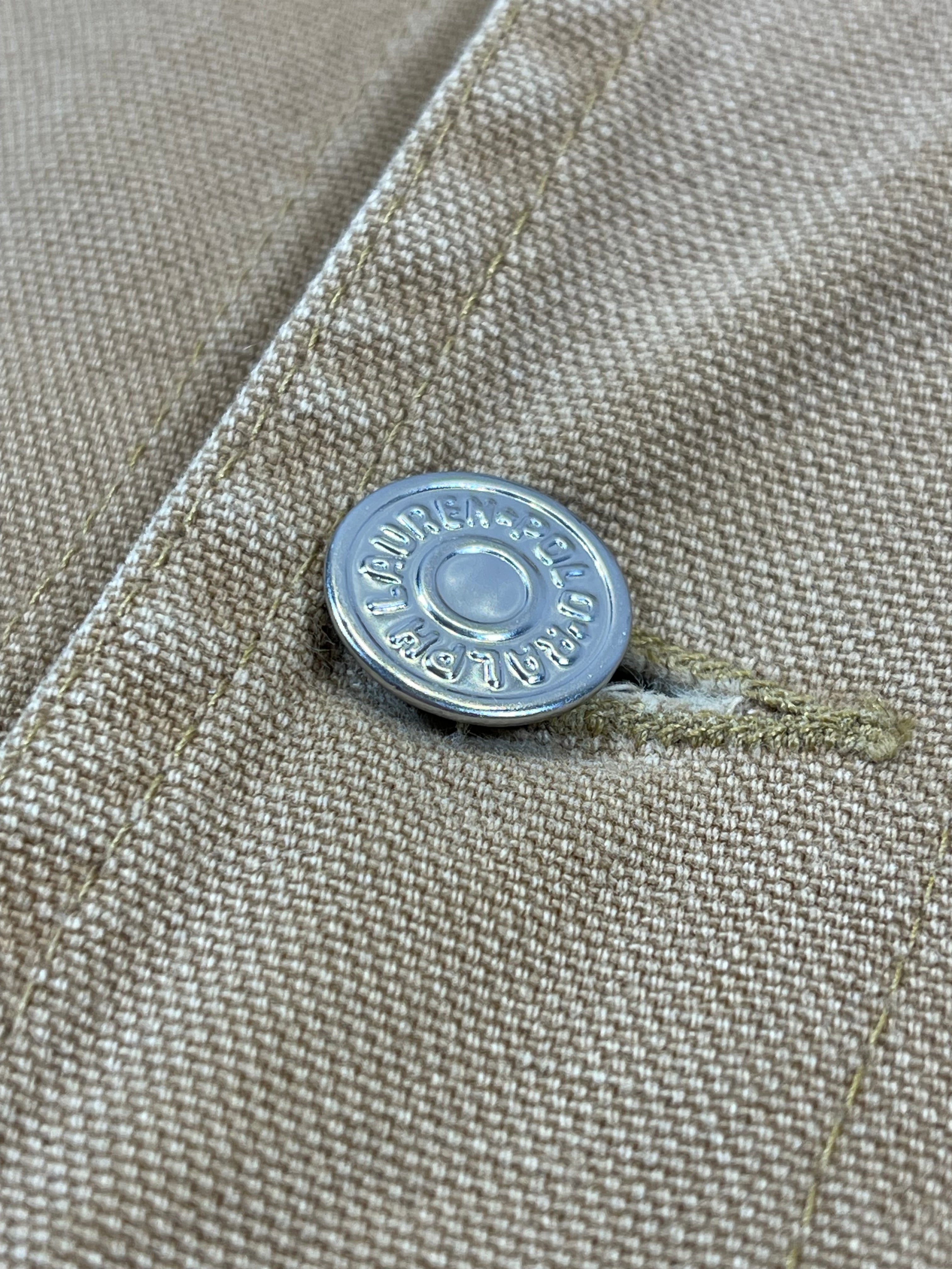 Polo Ralph Lauren Wool-Lined Canvas Workwear Jacket — Made in USA (Vintage 2000s)