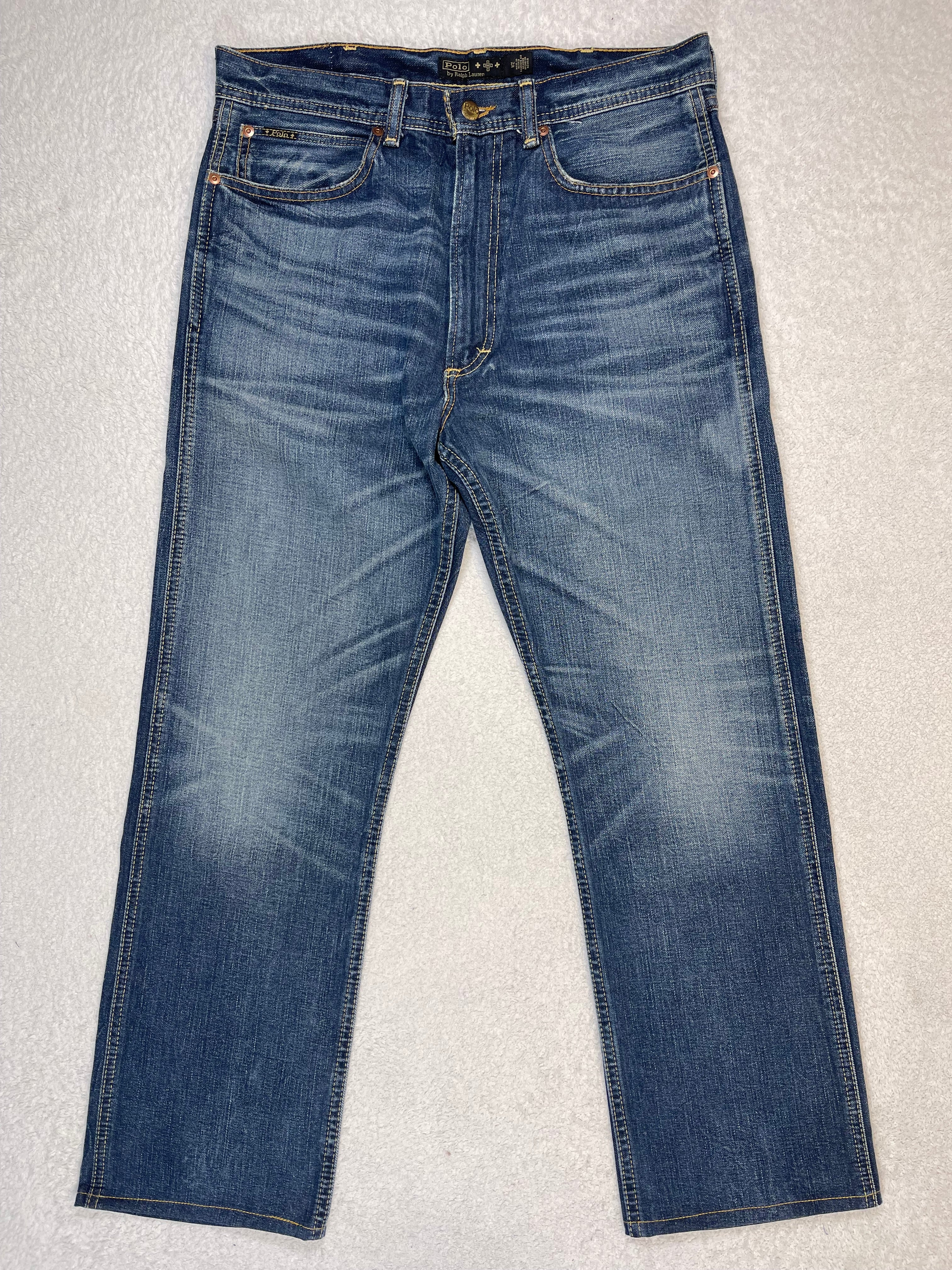 Polo Ralph Lauren × Naiomi Glasses Indigo Heritage Rider Jeans (2023)