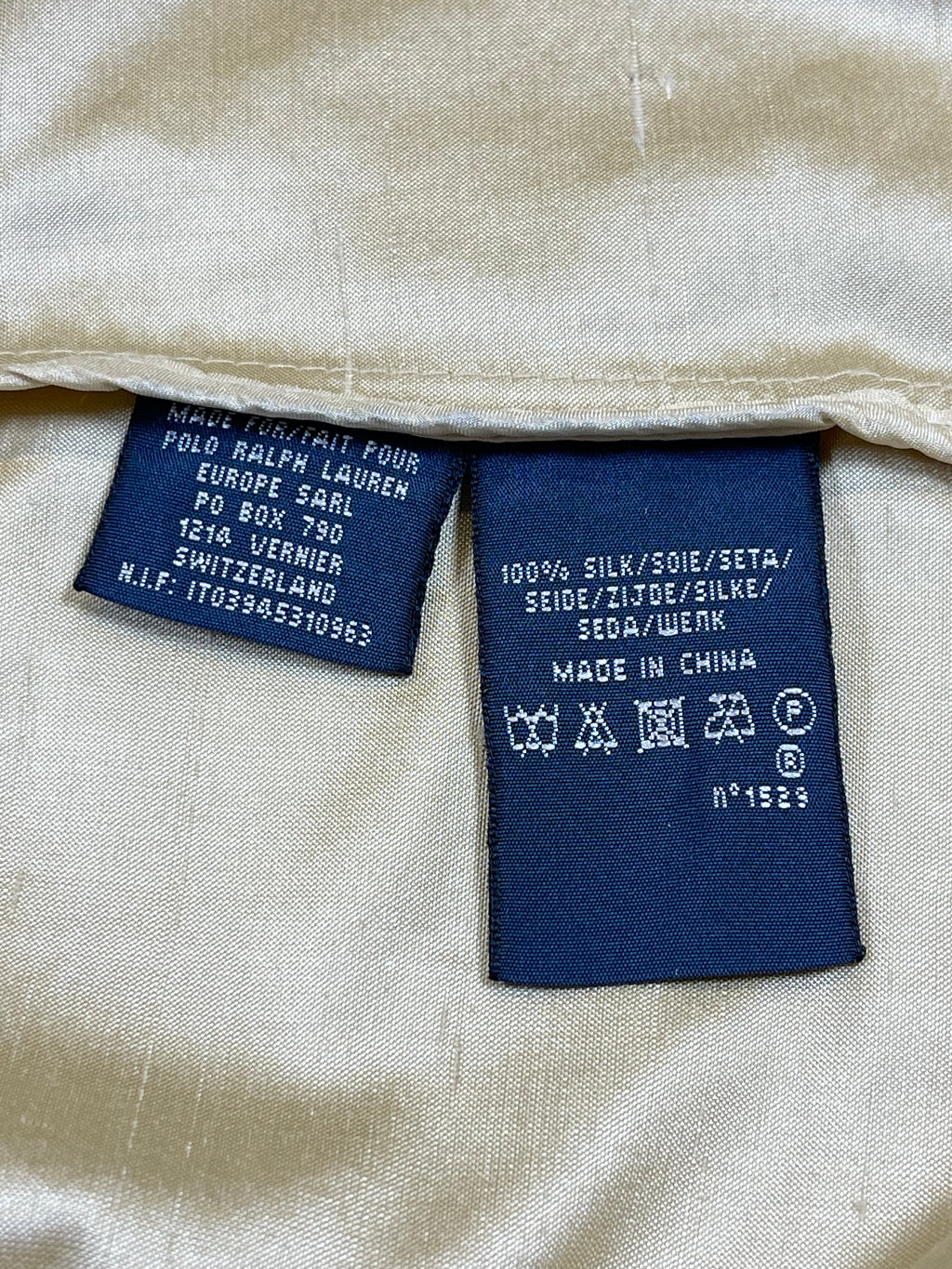 Ralph Lauren Wild Silk Belted Trench Coat (Vintage)