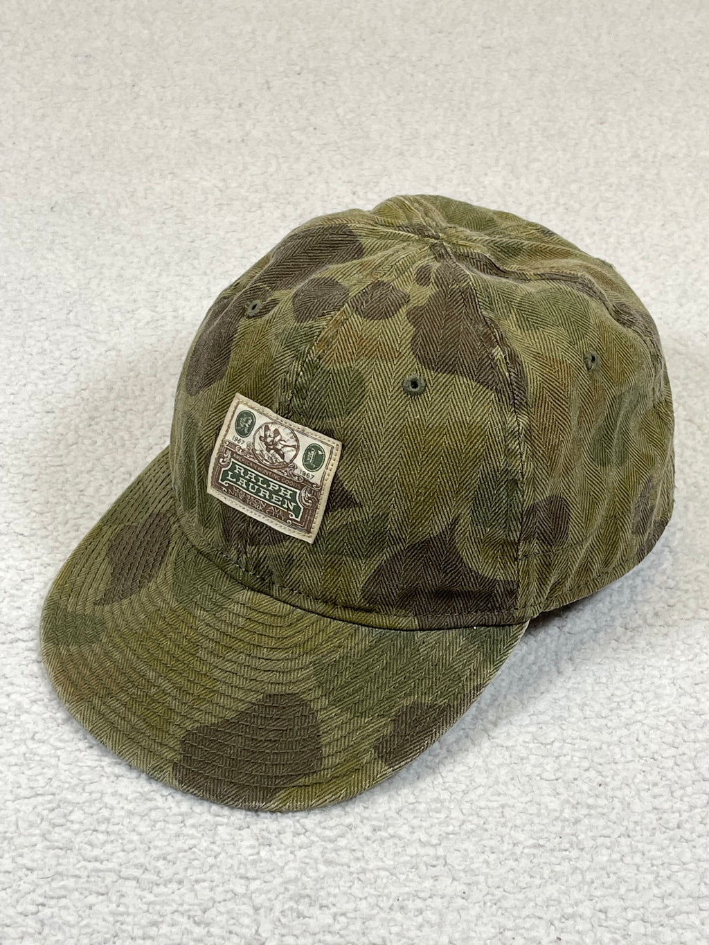 Polo Ralph Lauren Sportsman Camouflage Herringbone Cotton Cap (2023)
