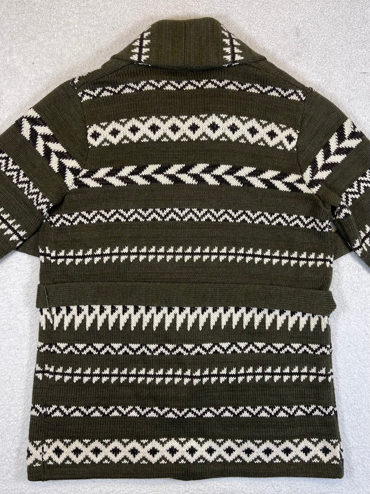 Polo Ralph Lauren Geometric Shawl-Collar Cardigan