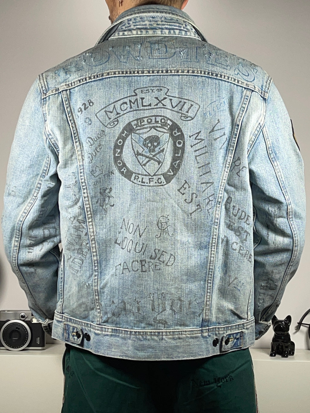 Polo Ralph Lauren Polo Rugby Graphic Denim Jacket