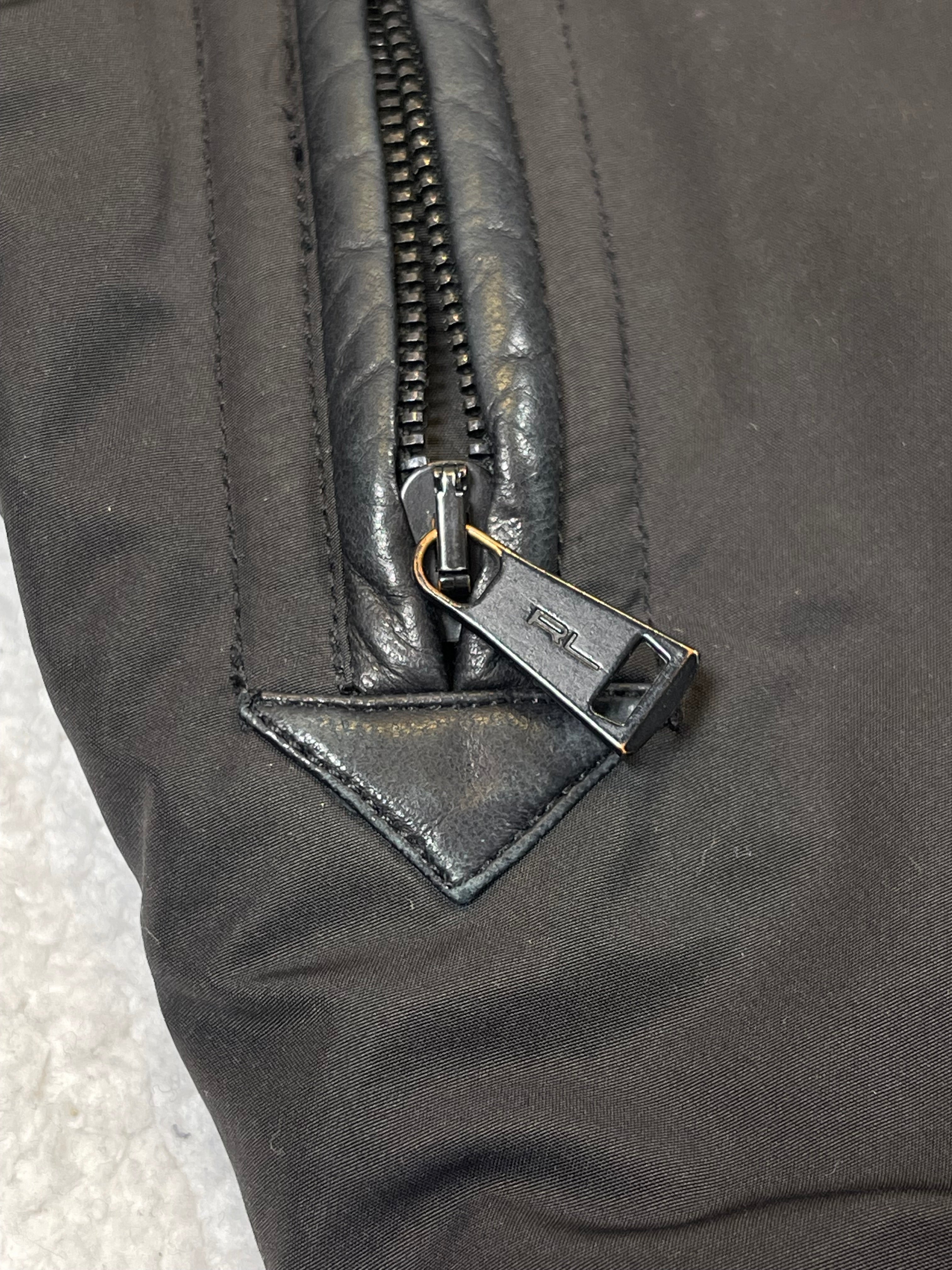 Ralph Lauren Black Label Shearling Collar Peacoat (Vintage)