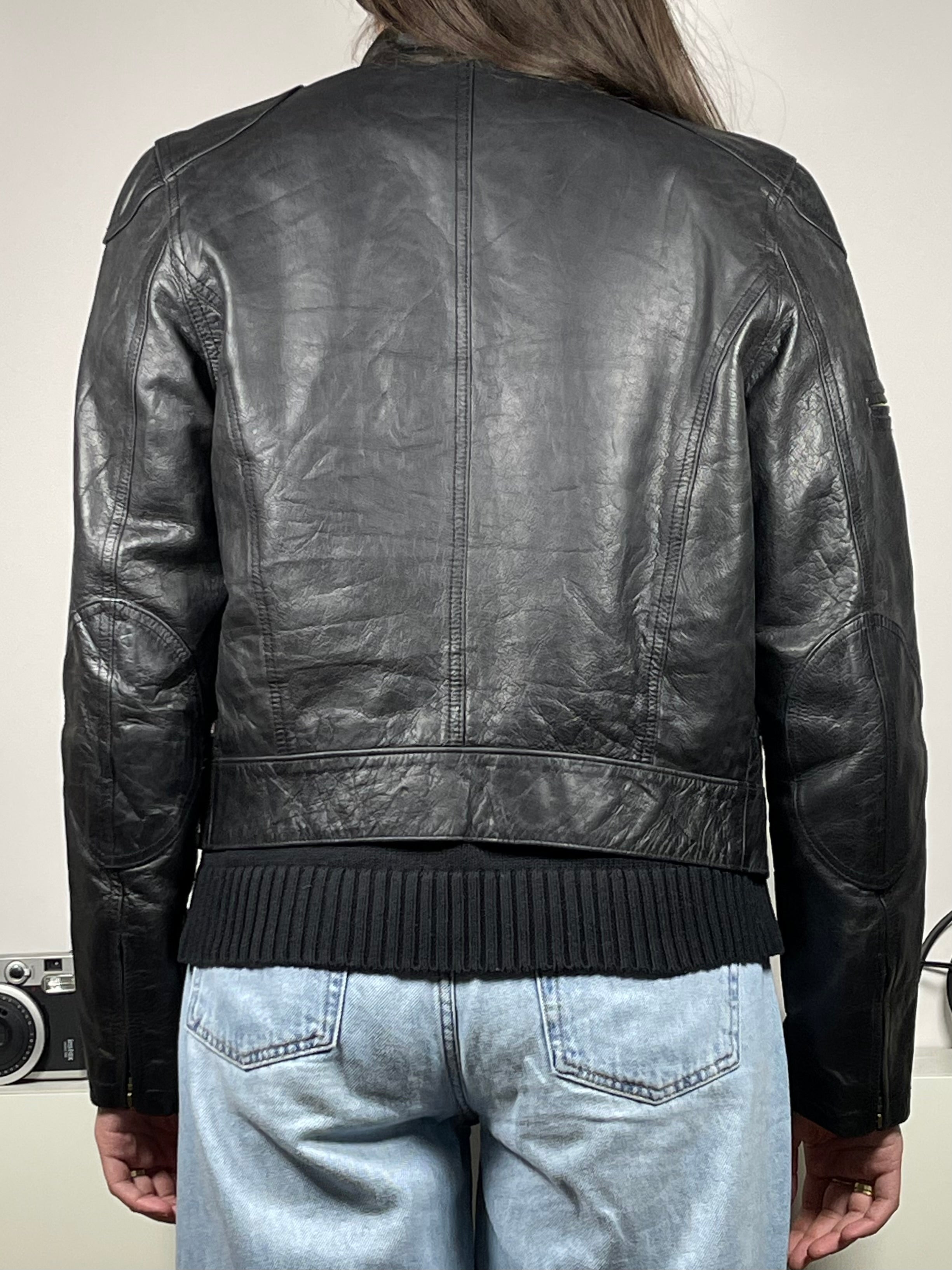 Polo Jeans Co. Ralph Lauren Vintage Genuine Cowhide Motorcycle Jacket