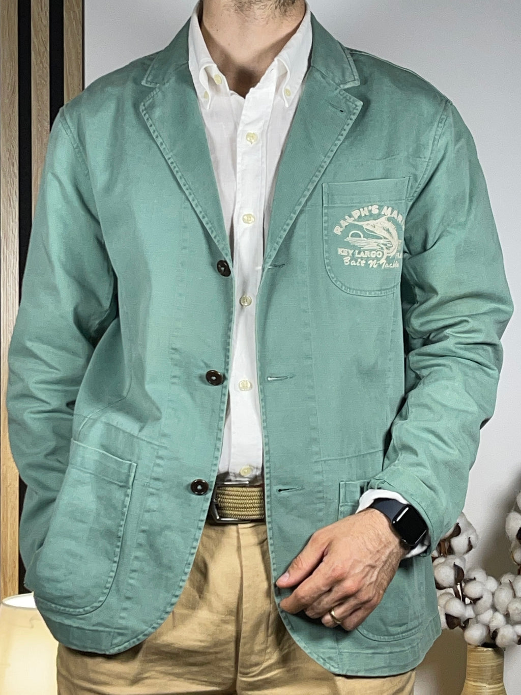 Blazer Marina en chino Polo Ralph Lauren