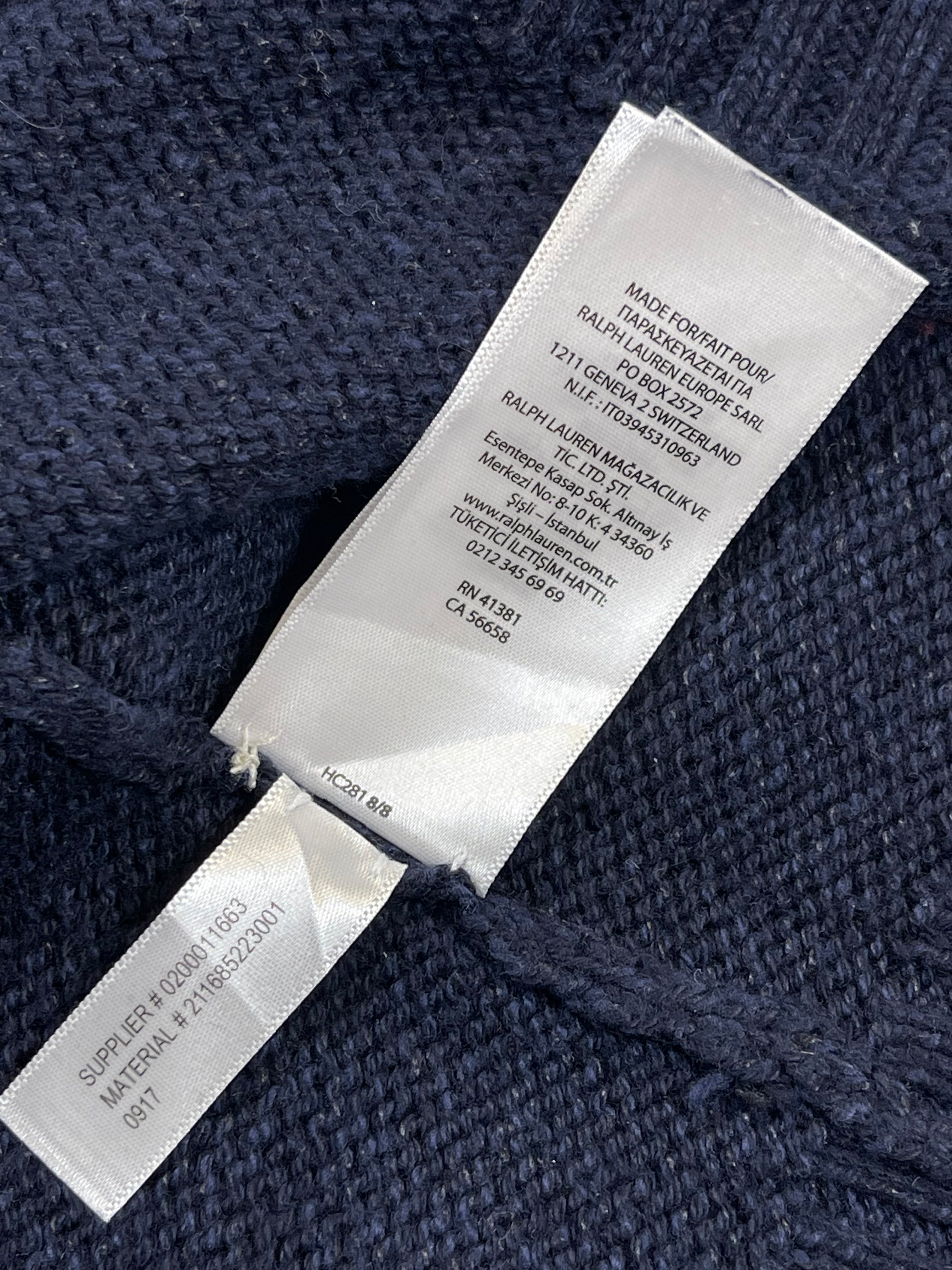 Polo Ralph Lauren Pull Polo Bear Duffle-Coat