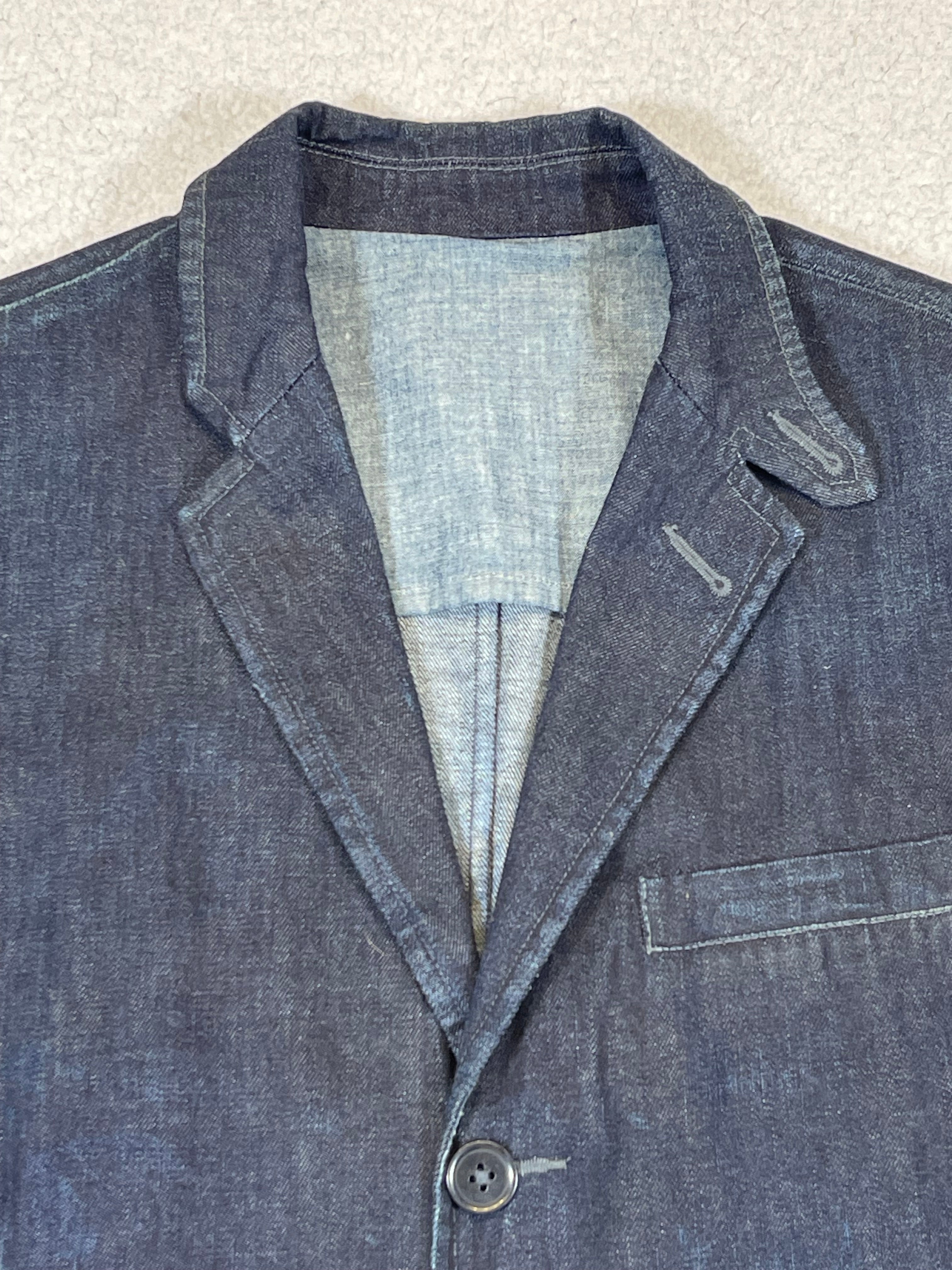Polo Ralph Lauren Naval Tailors Indigo Denim Blazer (Vintage 2000s)