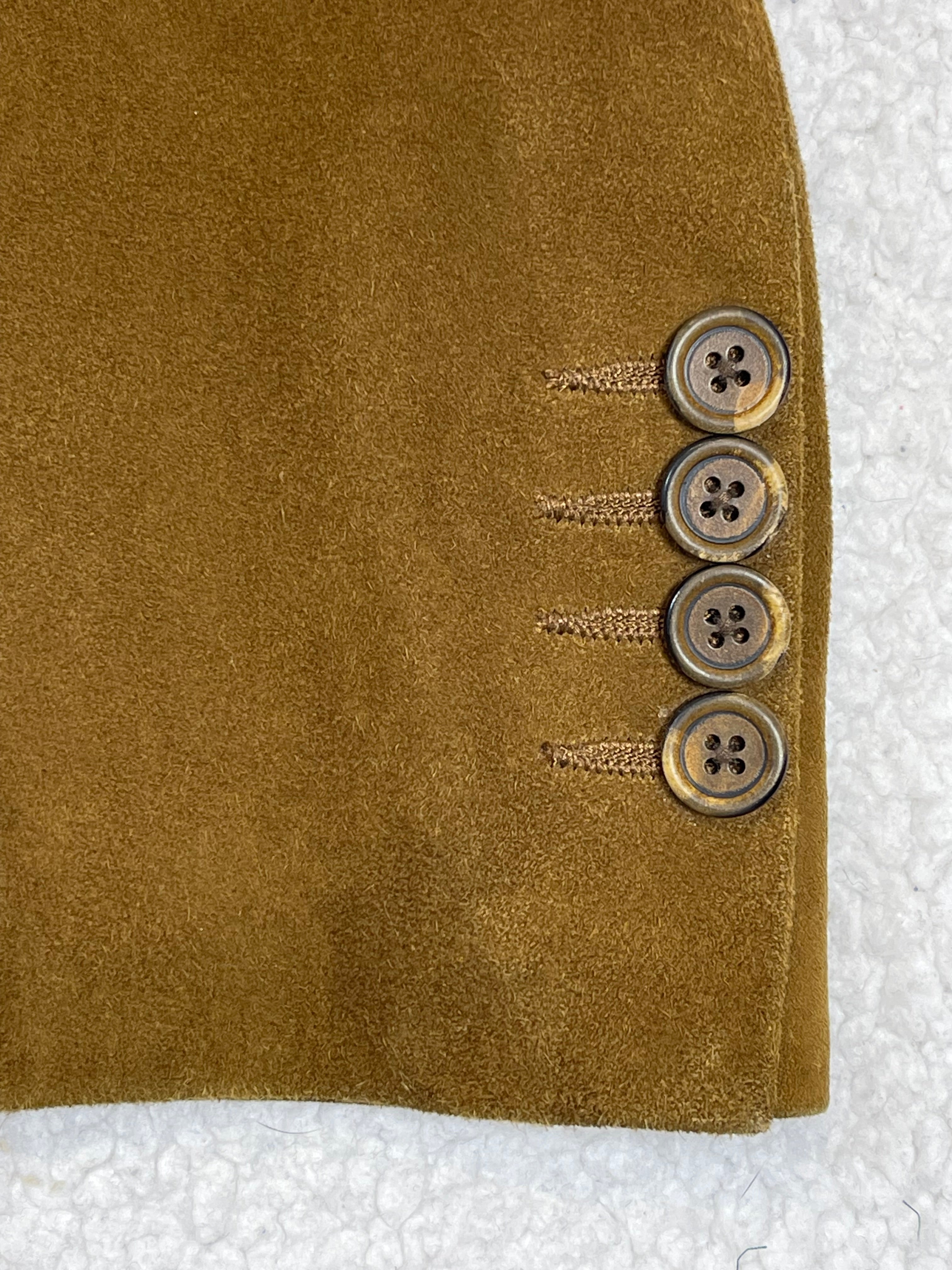 Polo Ralph Lauren Refined Goat Suede Blazer (Vintage 2000s)