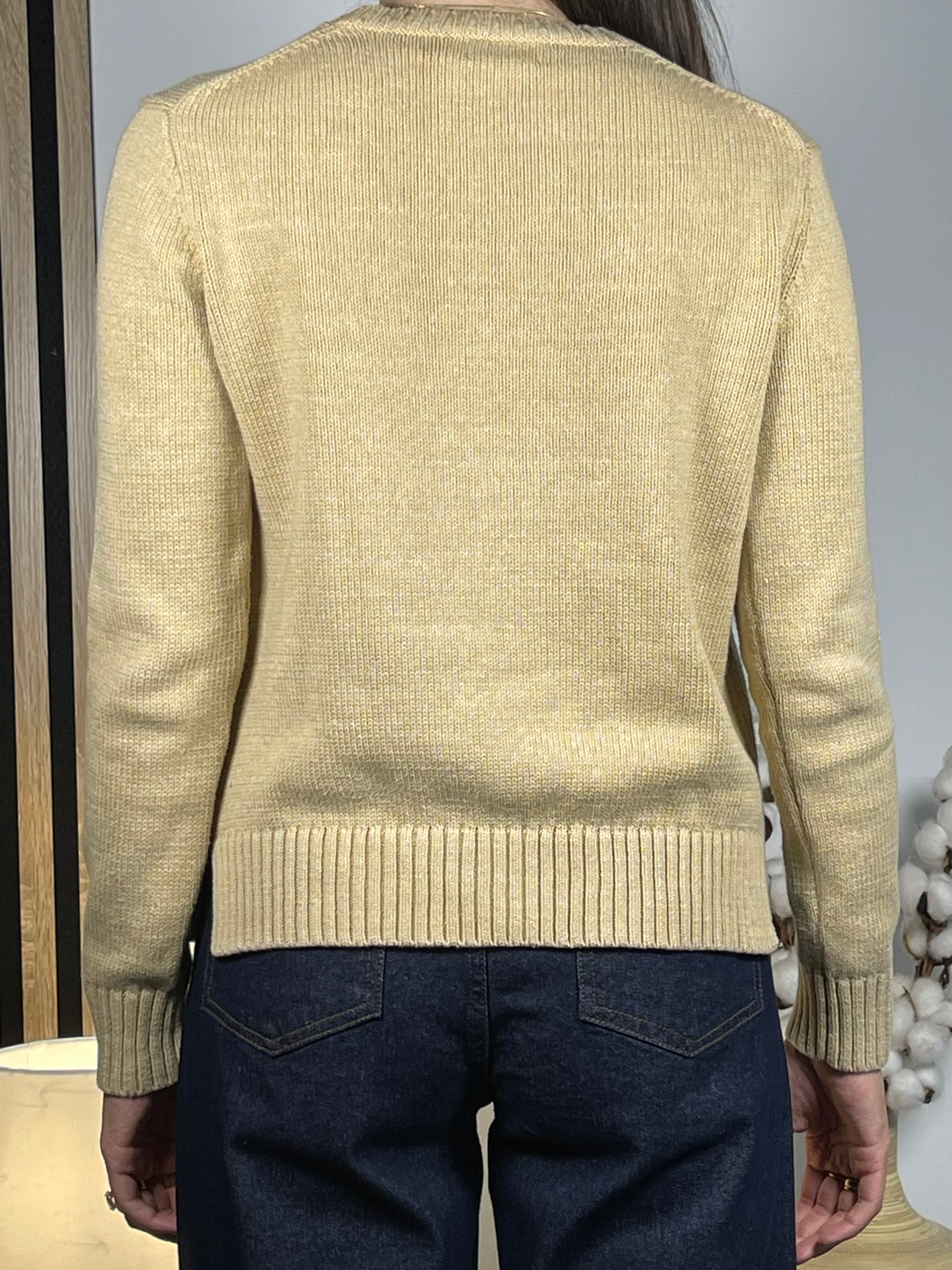 Polo by Ralph Lauren Polo Bear Crossbody Cotton Sweater (2022)