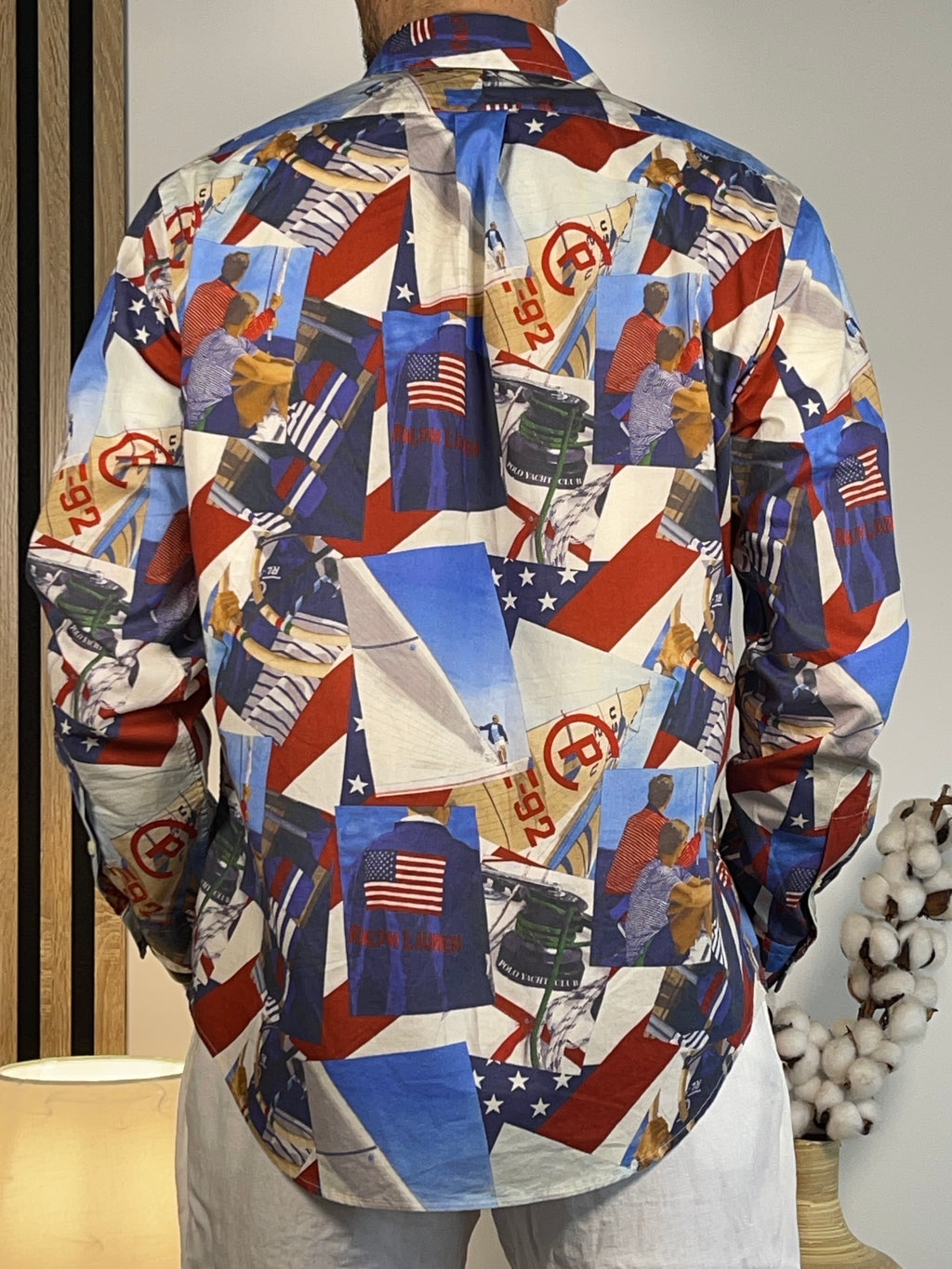 Ralph Lauren CP RL-92 Patchwork Poplin Shirt