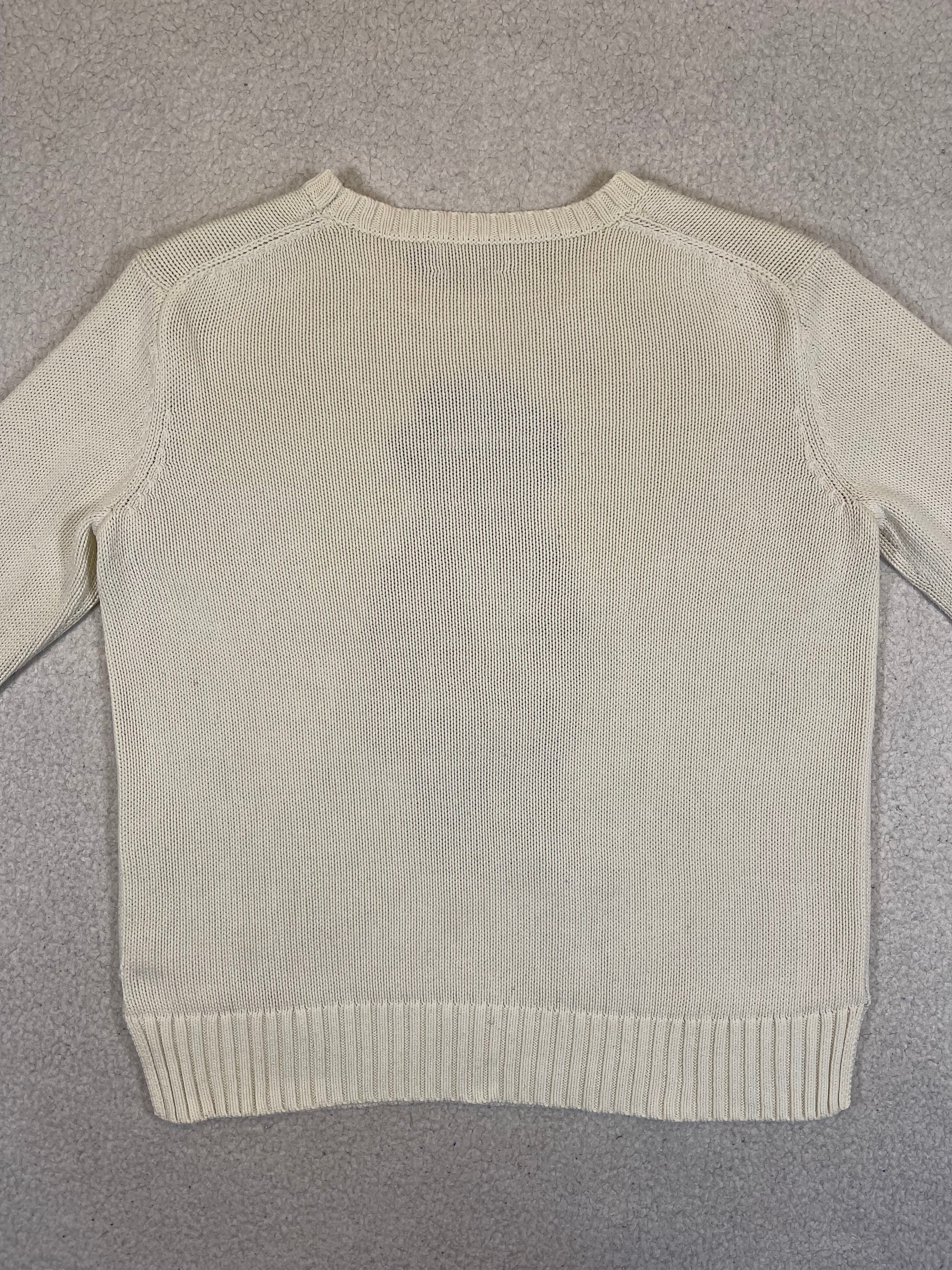 Polo Ralph Lauren Cowboy Polo Bear Cotton Sweater