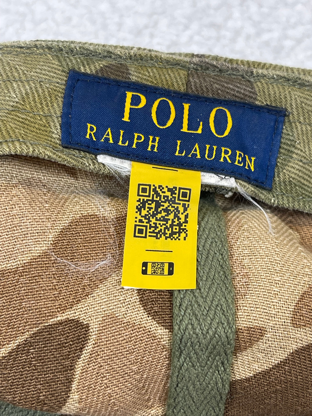 Polo Ralph Lauren Sportsman Camouflage Herringbone Cotton Cap (2023)