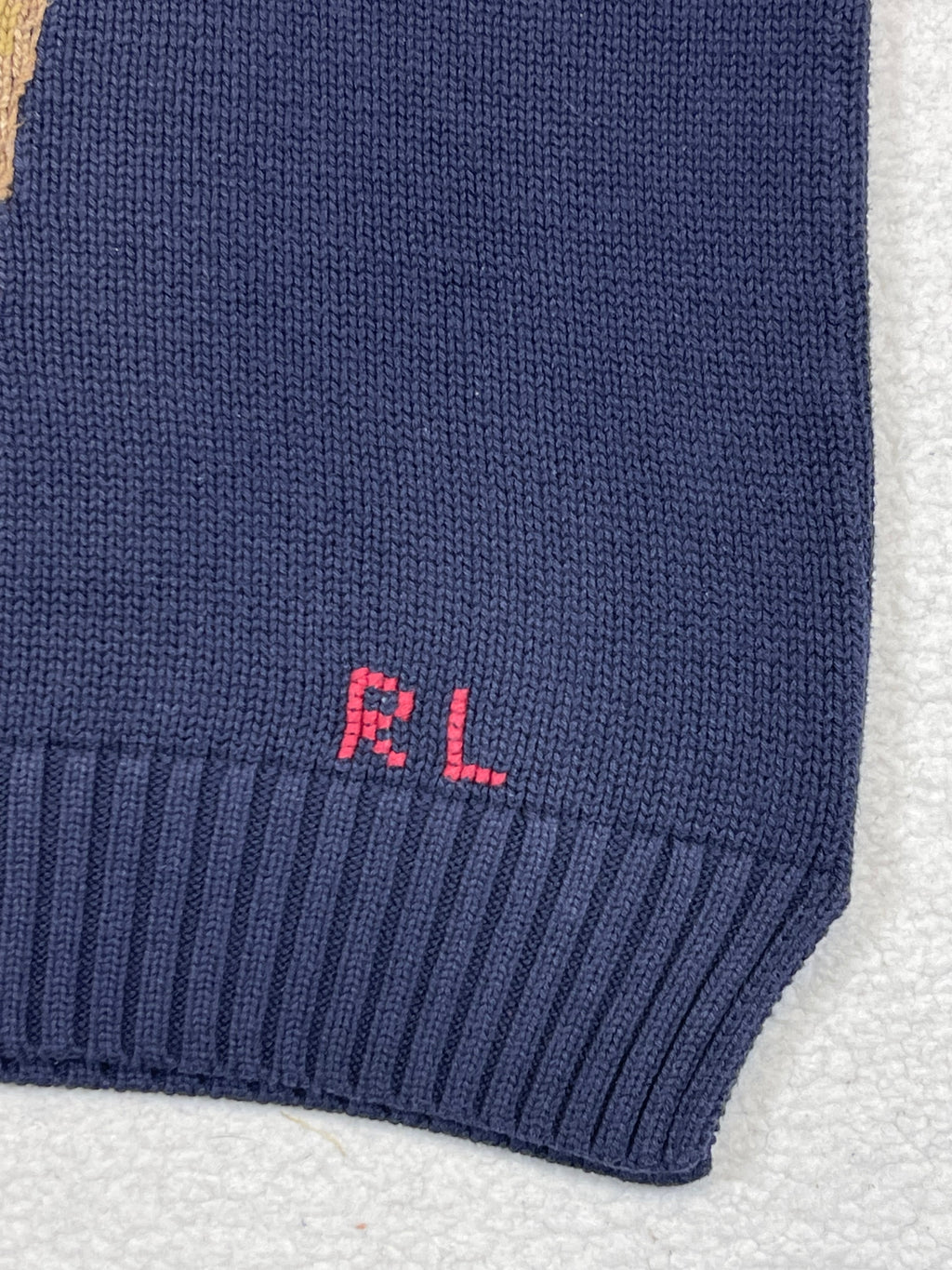 Polo Ralph Lauren Bandana Polo Bear Cotton Sweater (2021)