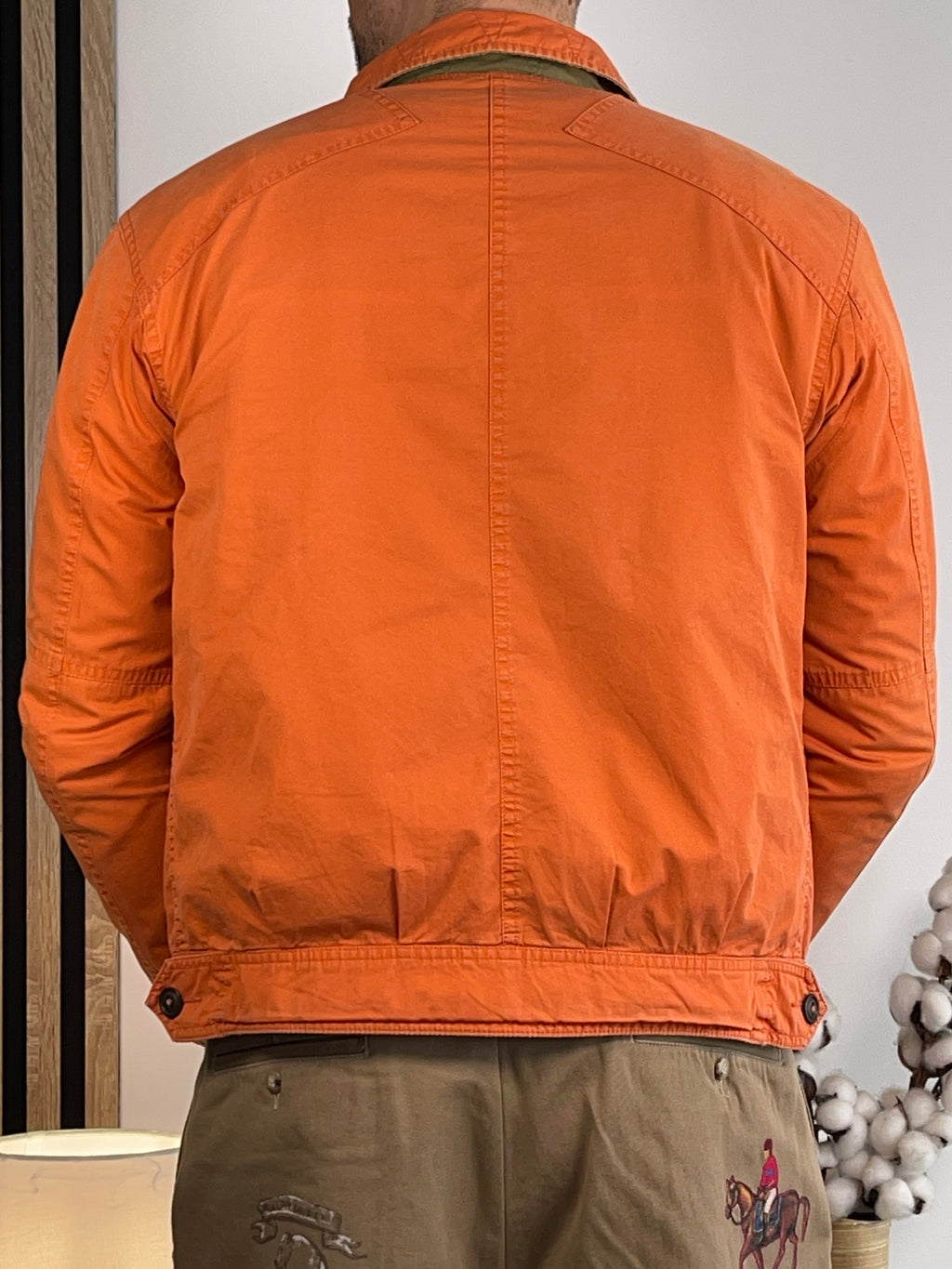 Polo Ralph Lauren & Co. Vintage Reversible Cotton Twill Field Jacket