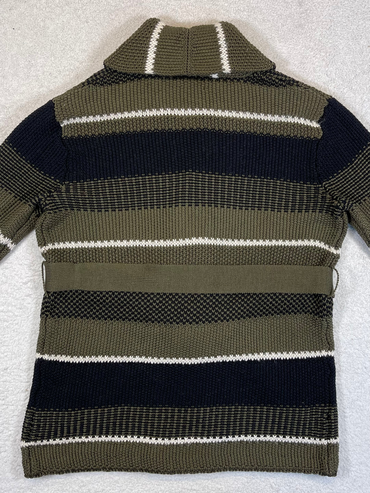 Polo Ralph Lauren Striped Shawl-Collar Cardigan