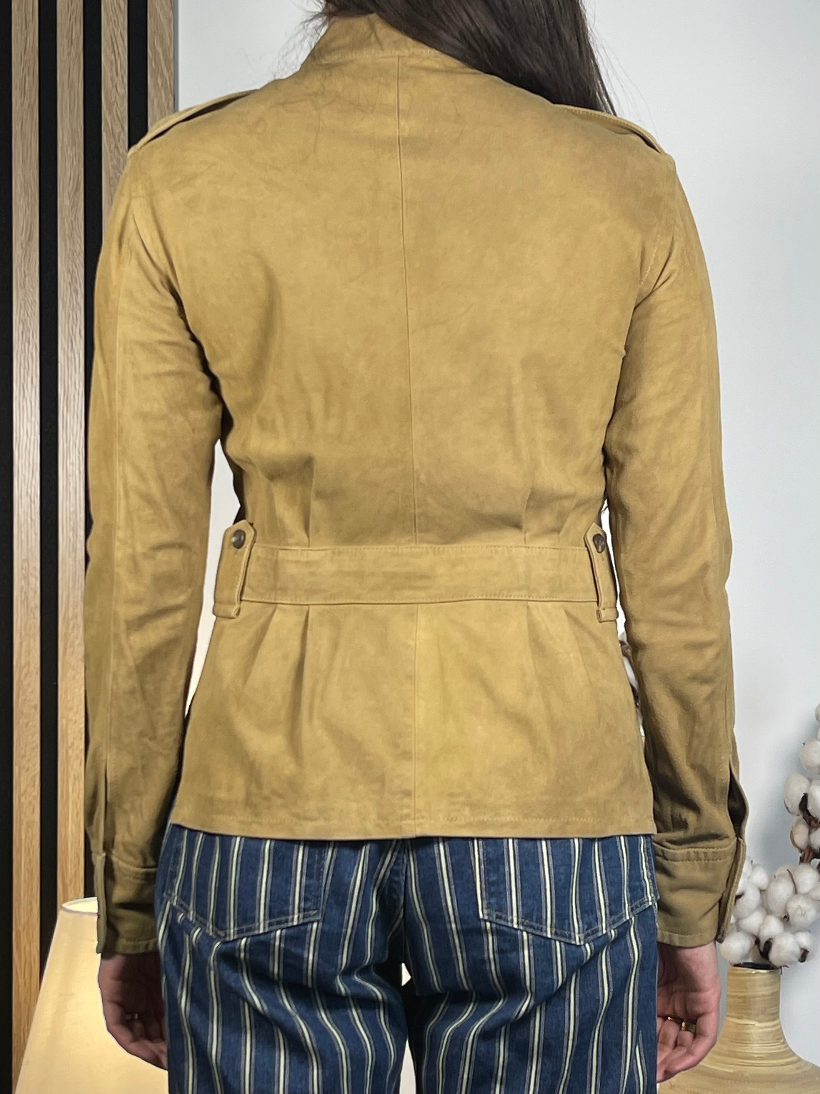 Ralph Lauren Military Suede Overshirt (Vintage)