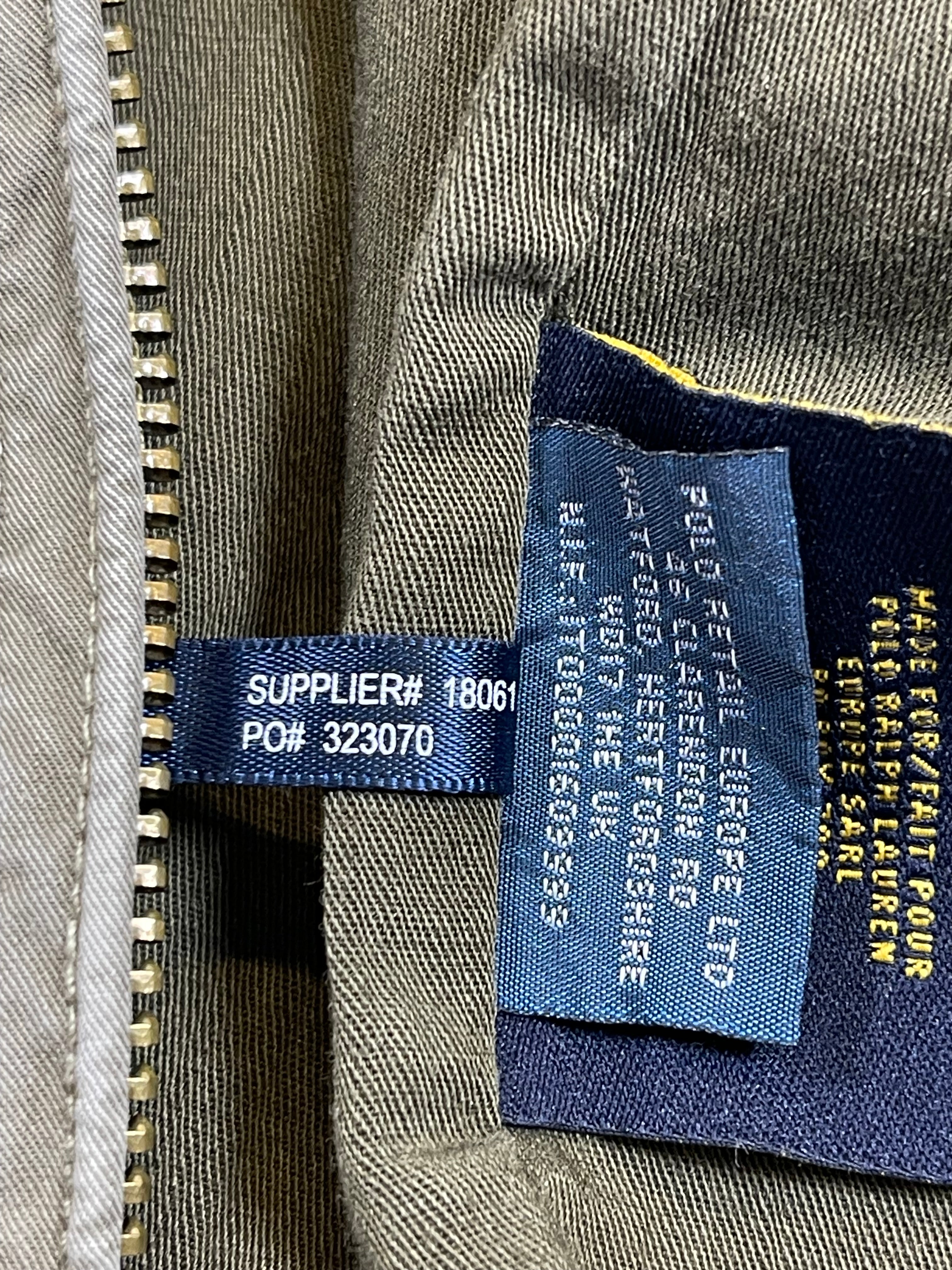 Polo by Ralph Lauren & Co. Vintage RL Tigers Div. 1967 Cotton Twill Bomber Jacket