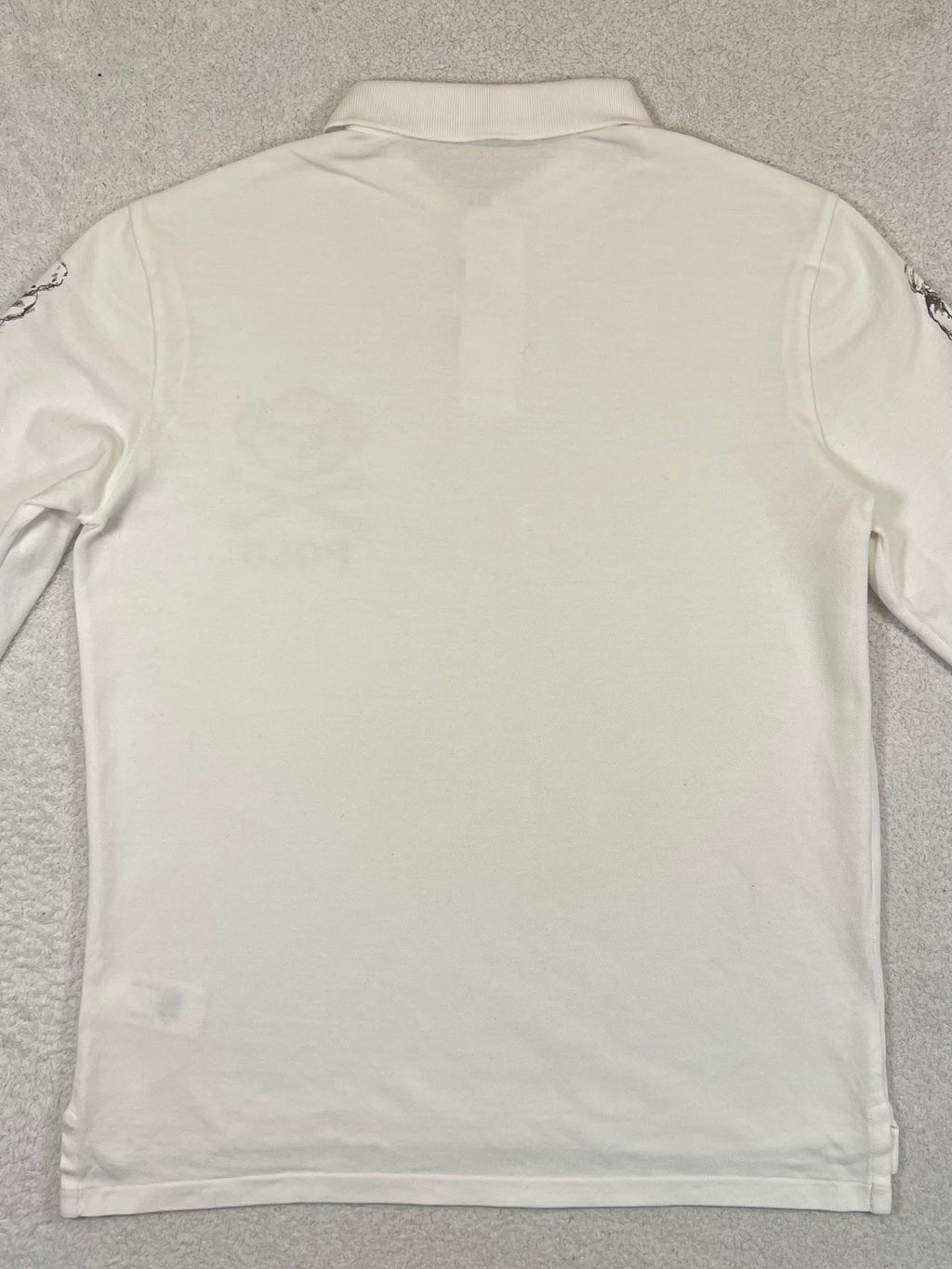 Polo Ralph Lauren Polo Bear Long-Sleeve Cotton Piqué Polo Shirt M